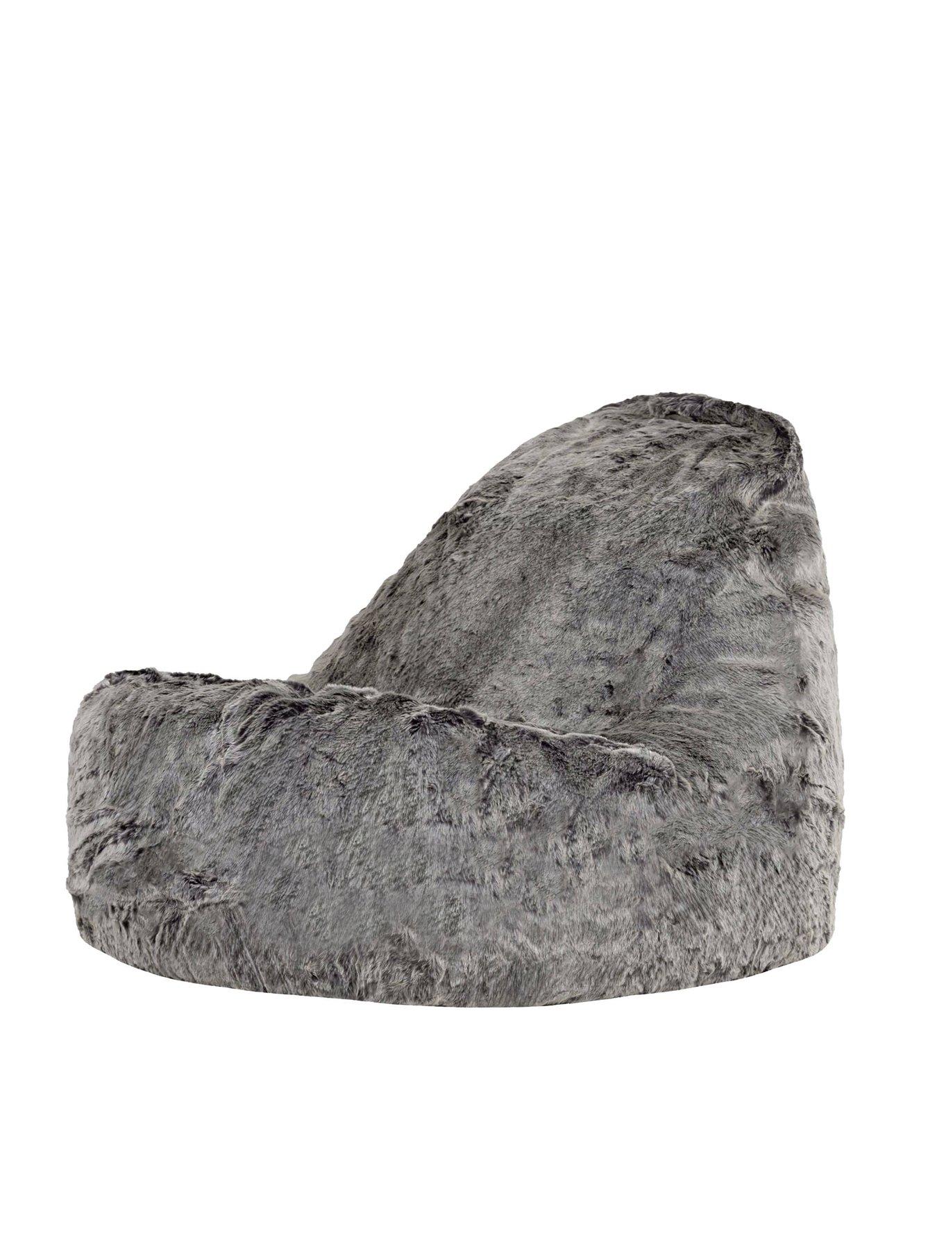 Image 4 of 7 of Icon Beanbags Faux Fur Dream Lounger Bean Bag