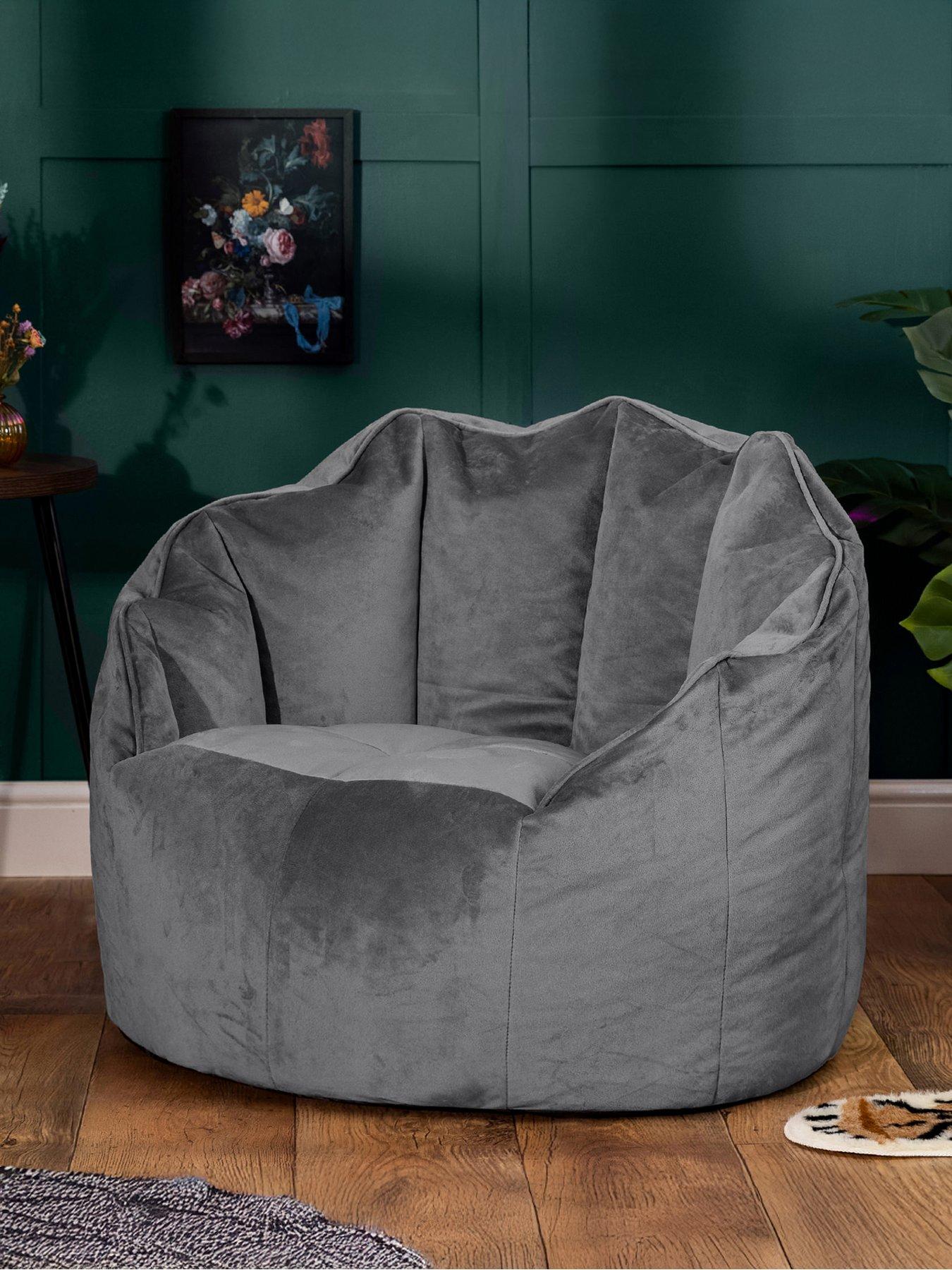 undefined Sirena Velvet Beanbag