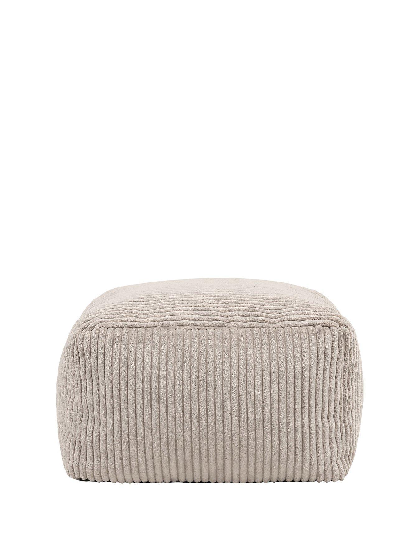 Image 2 of 7 of Icon Beanbags Theo Cord Footstool