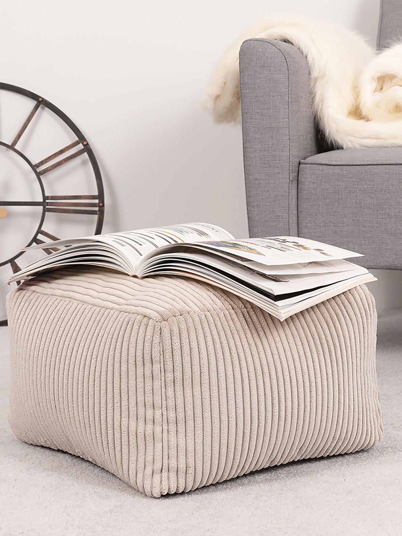 Image 4 of 7 of Icon Beanbags Theo Cord Footstool