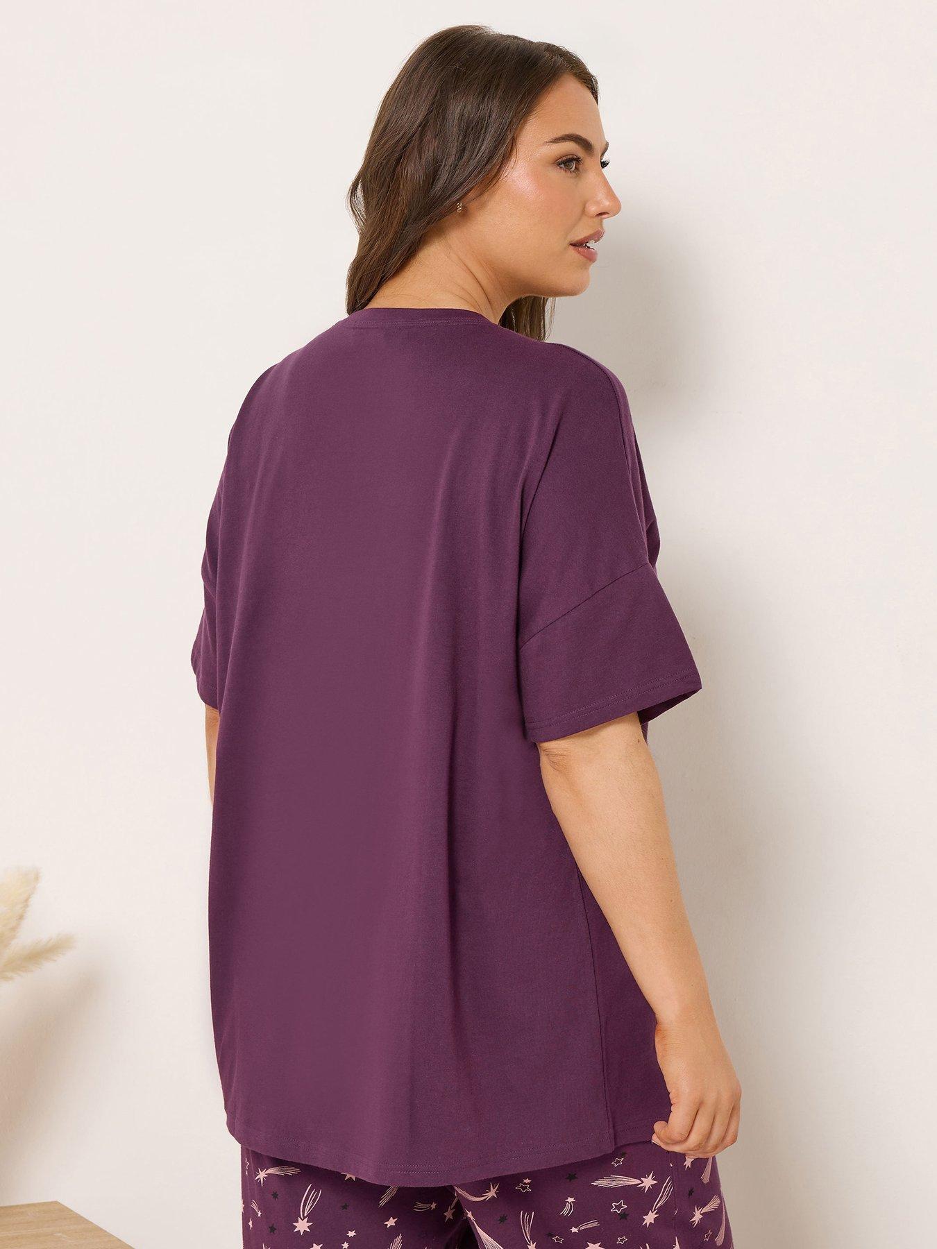  image of yours-curve-sleepyhead-sleeptee-top-red