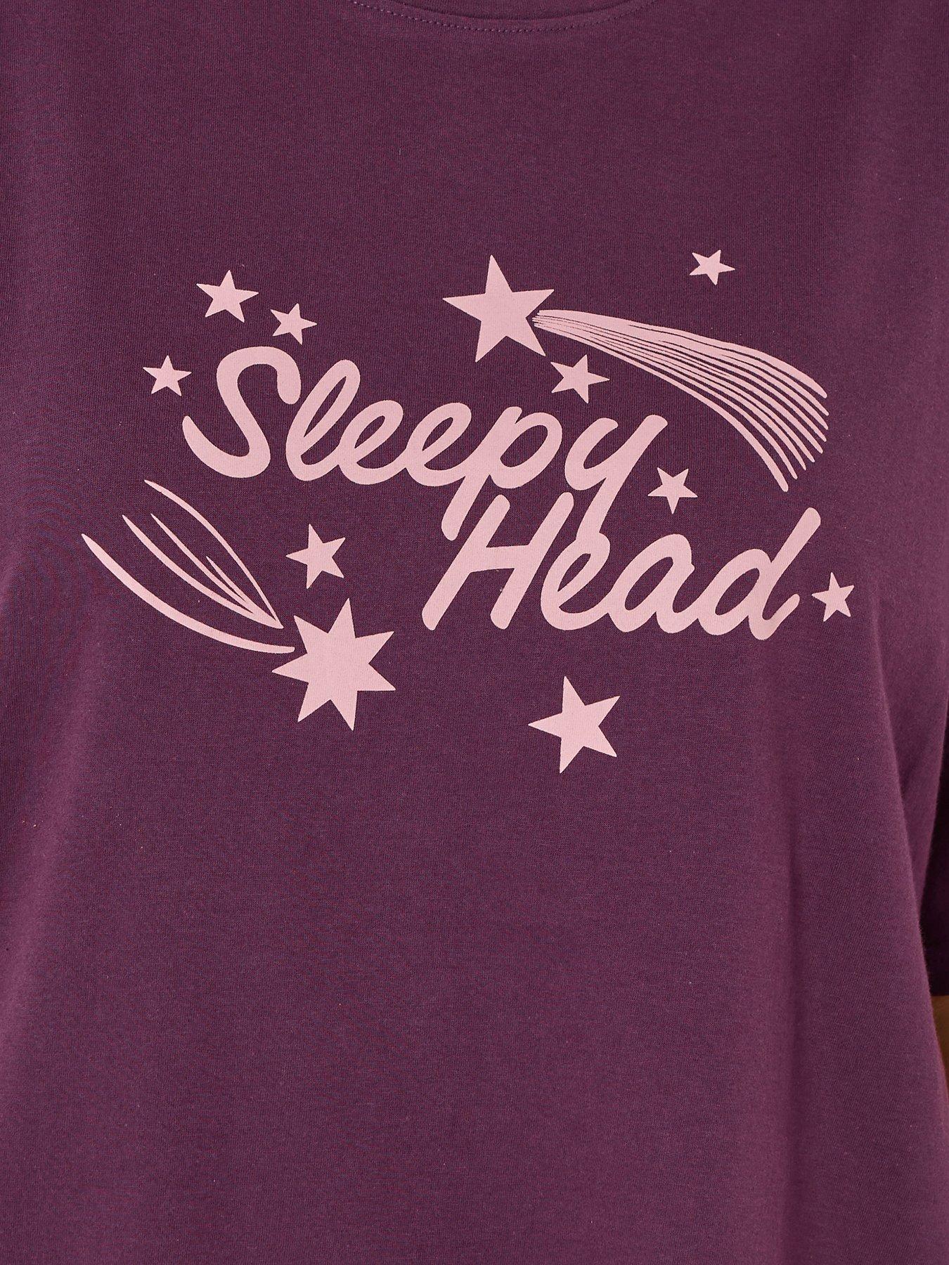  image of yours-curve-sleepyhead-sleeptee-top-red