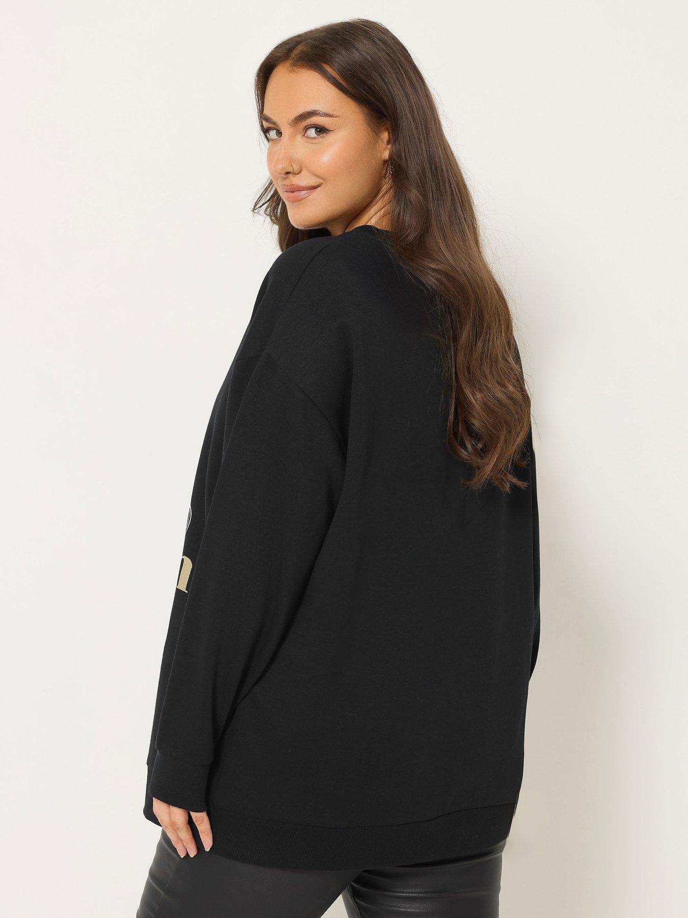  image of yours-curve-fizz-the-season-novelty-christmas-sweatshirt-black