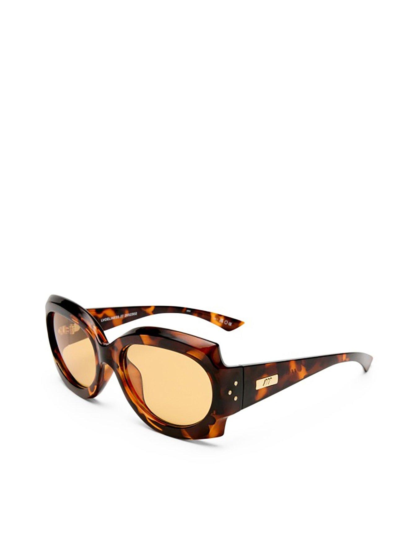Image 2 of 6 of LE SPECS Loveliness Square Sunglasses - Tort