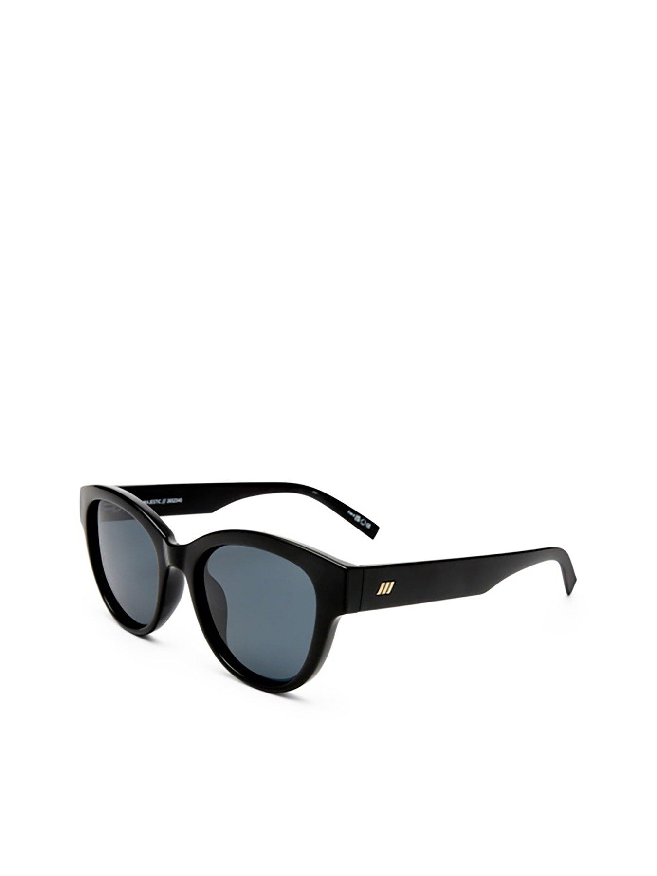 Image 2 of 5 of LE SPECS Majestic Square Sunglasses - Black