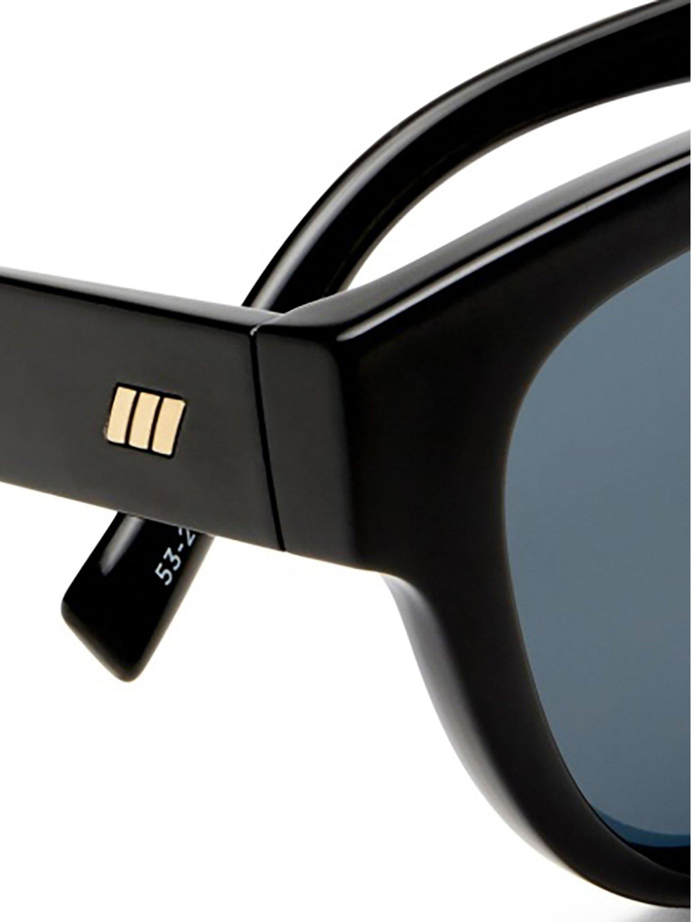 Image 4 of 5 of LE SPECS Majestic Square Sunglasses - Black