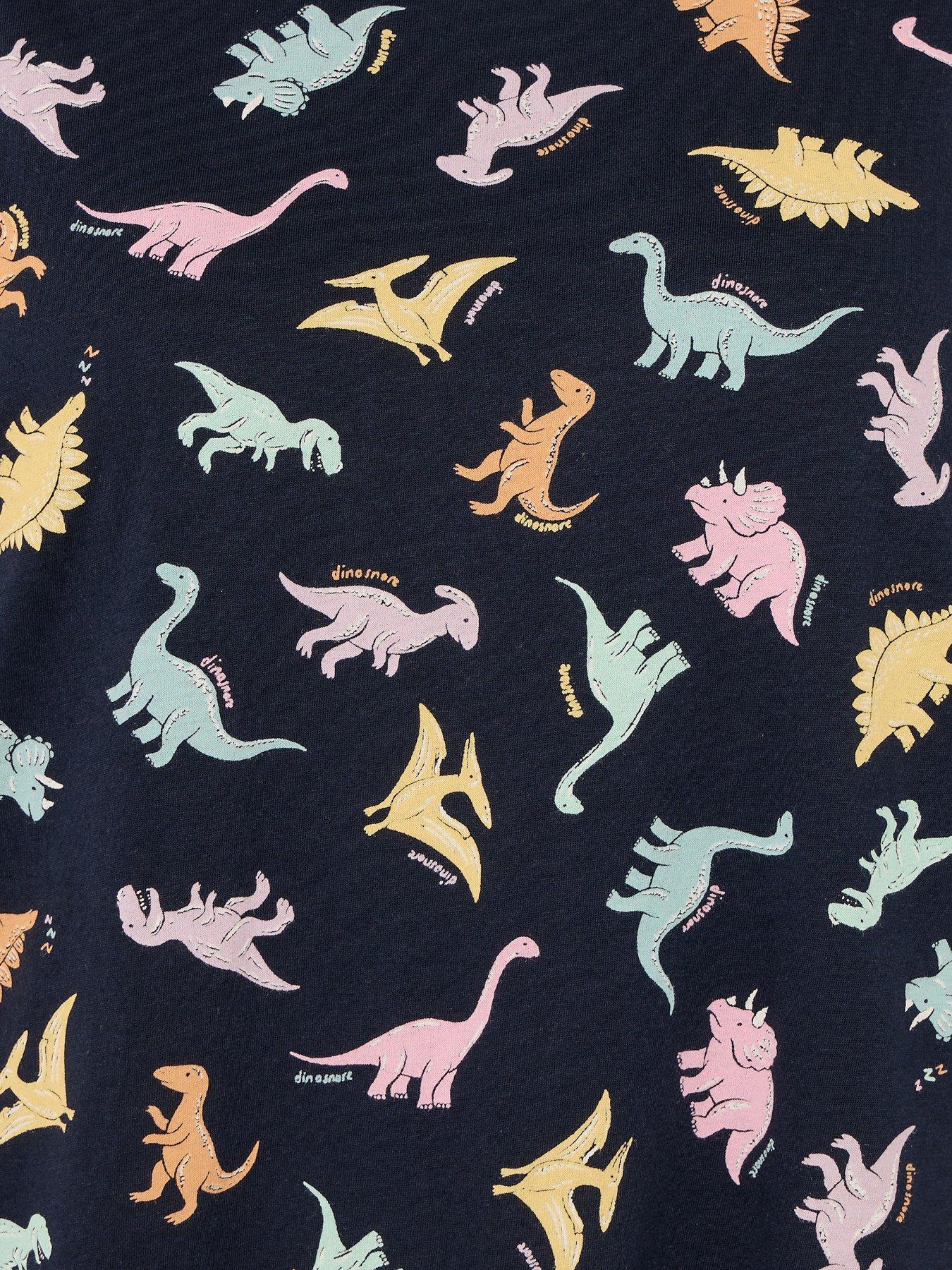  image of yours-curve-dinosnore-sleeptee-nightdress-blue