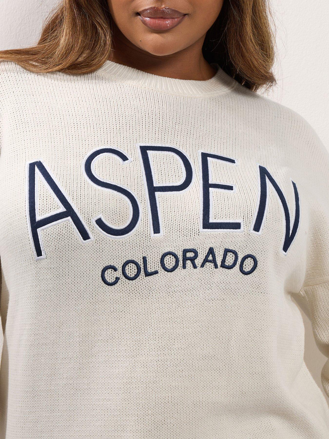 Image 4 of 4 of Yours Curve Aspen Colorado Jumper - Ivory