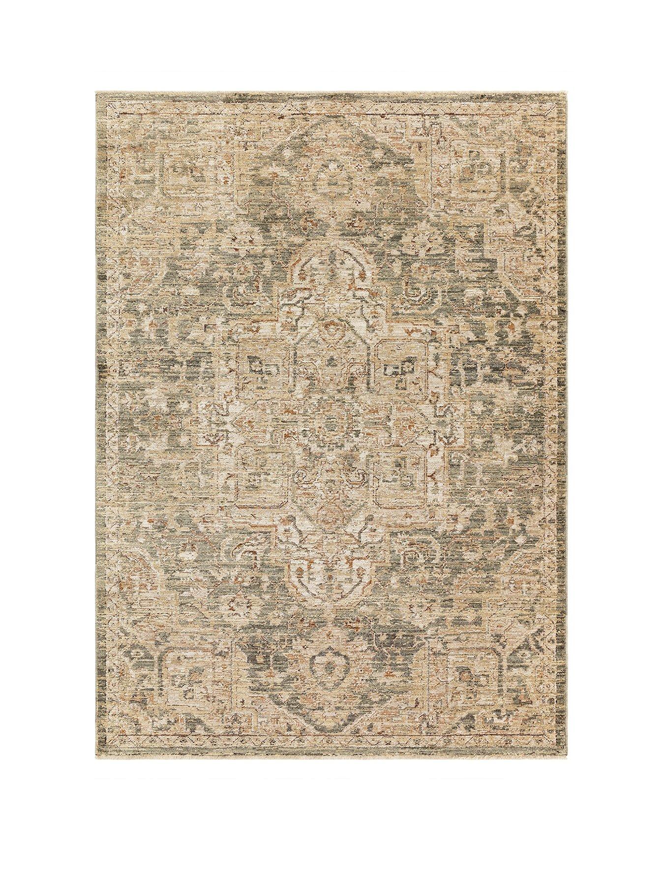 Image 2 of 7 of Asiatic Elle Mp617&nbsp; Rug -&nbsp;Green/Beige