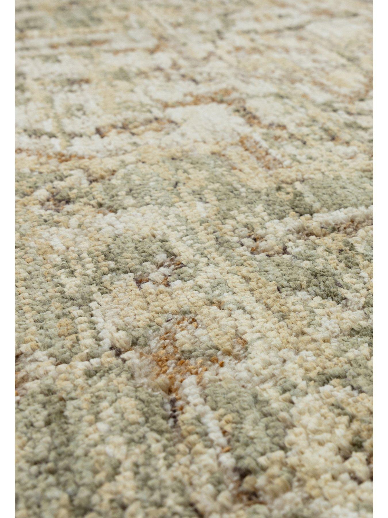 Image 7 of 7 of Asiatic Elle Mp617&nbsp; Rug -&nbsp;Green/Beige
