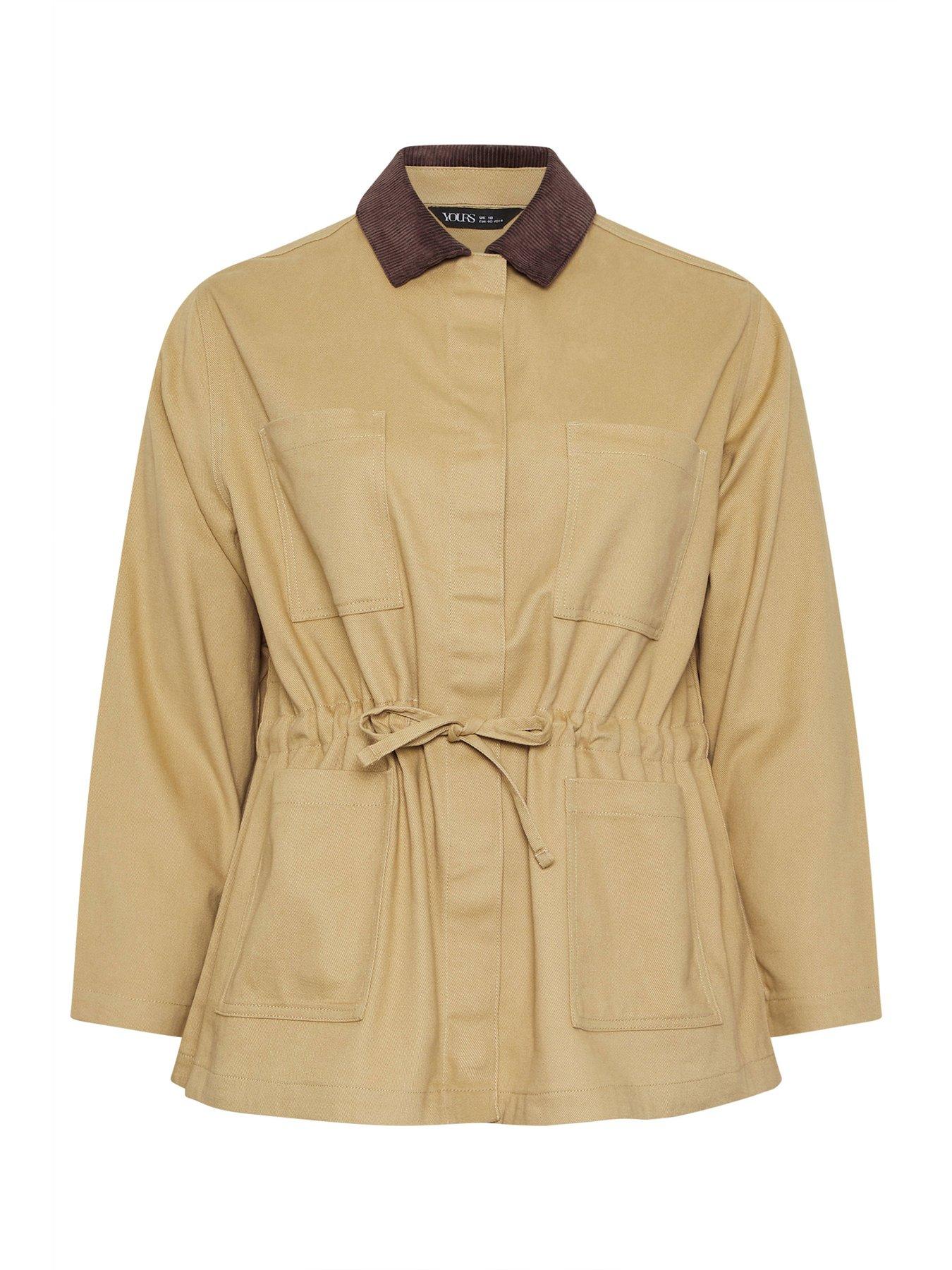 Image 5 of 5 of Yours Curve Carpenter Cord Collar Jacket