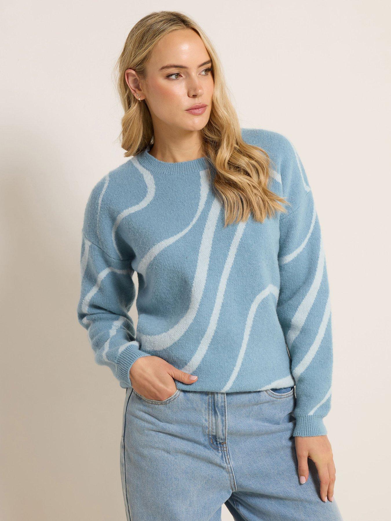 Long Tall Sally Squiggle Jumper - Blue