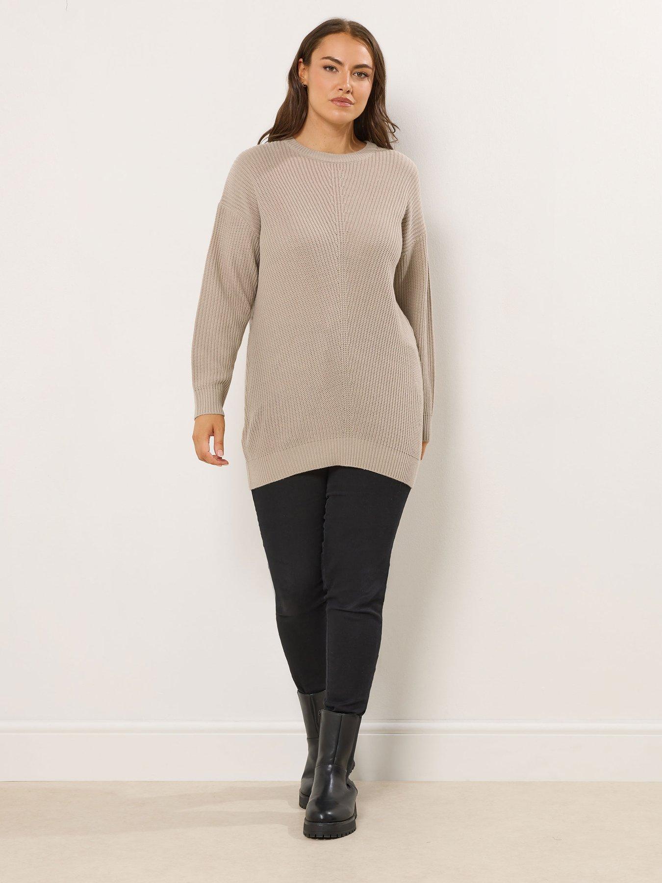  image of yours-curve-essential-jumper-natural