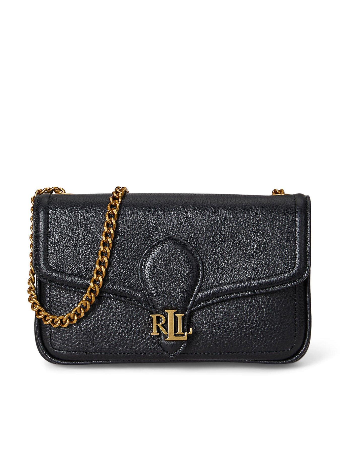 Lauren by Ralph Lauren Bradley Wallet On Chain Large - Black