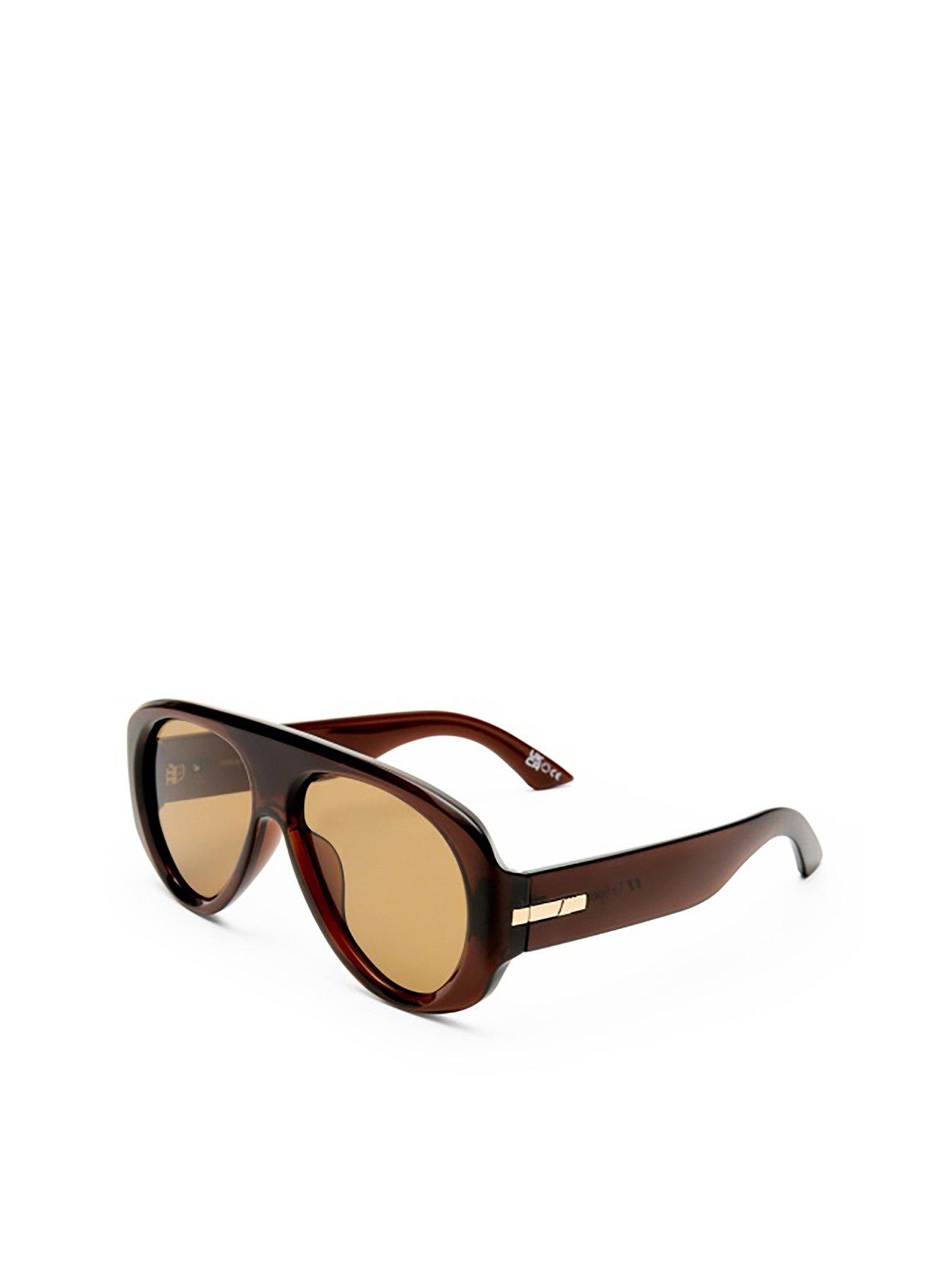Image 2 of 6 of LE SPECS Dream Boat Aviator Sunglasses - Coco