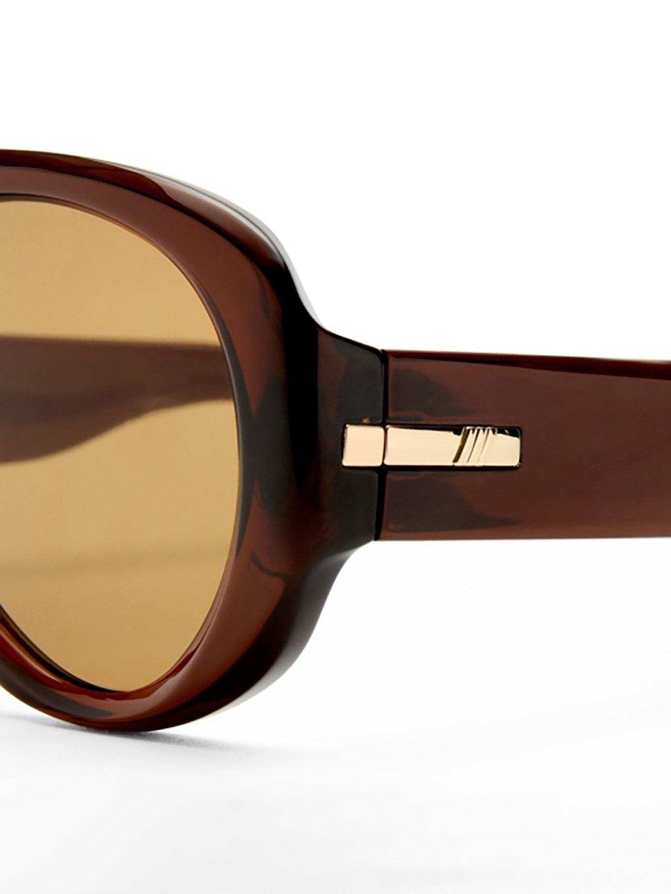 Image 4 of 6 of LE SPECS Dream Boat Aviator Sunglasses - Coco