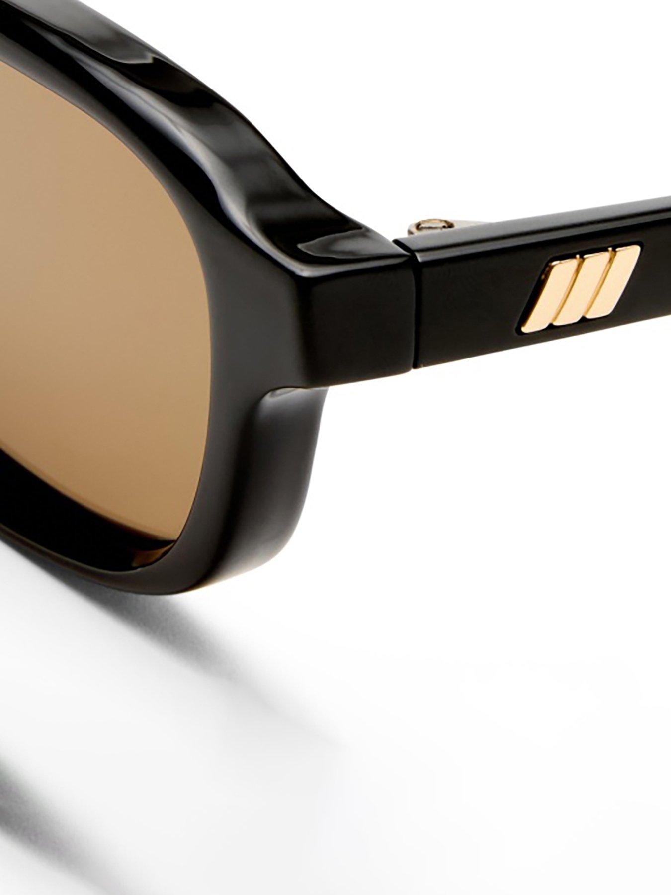Image 4 of 6 of LE SPECS Honey Pot Rectangle Sunglasses - Black