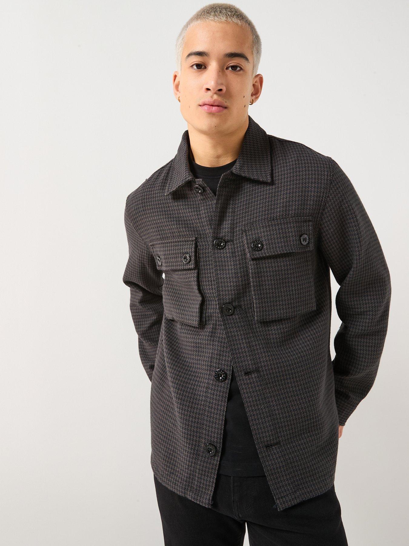 Pretty Green Kilburn Overshirt - Black
