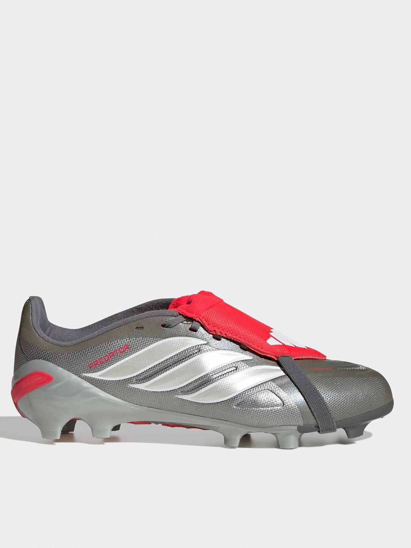 adidas Junior Preadator League Firm Ground Football Boots - Grey