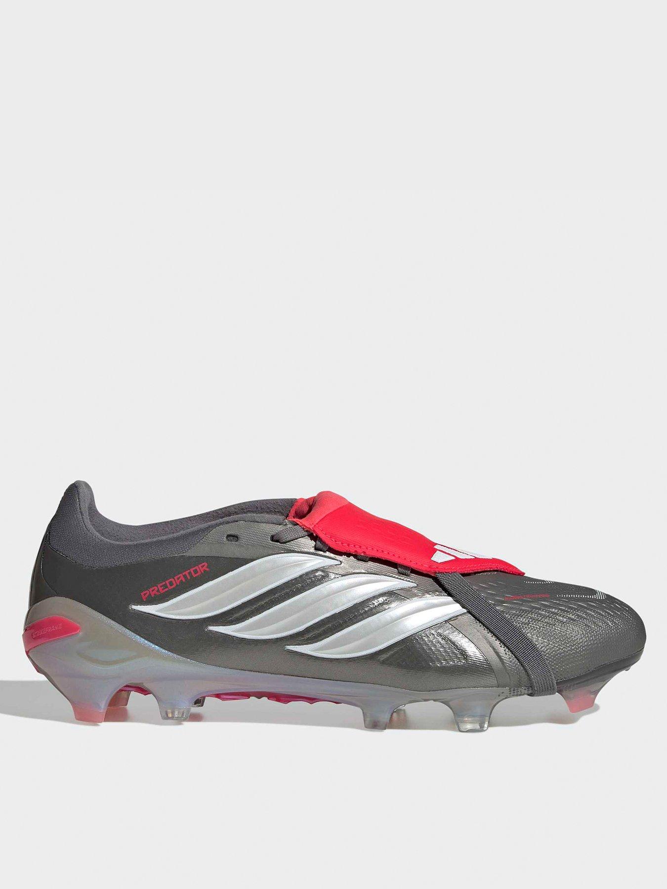 adidas Mens Predator Pro Firm Ground Football Boots - Grey
