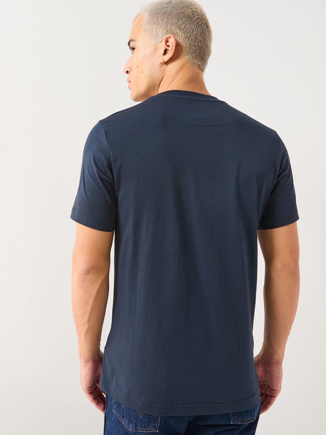 Image 2 of 5 of Pretty Green Mitchell T-shirt - Navy