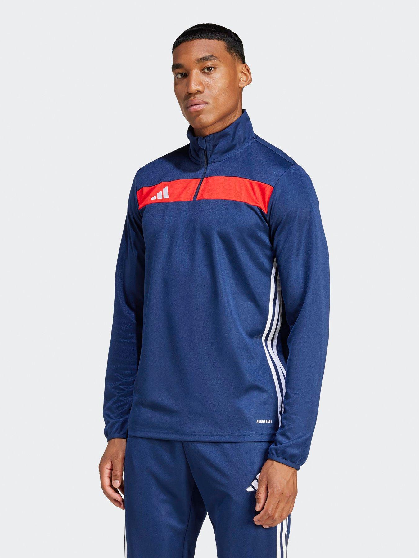 adidas Mens Tiro Football Track Top - Navy