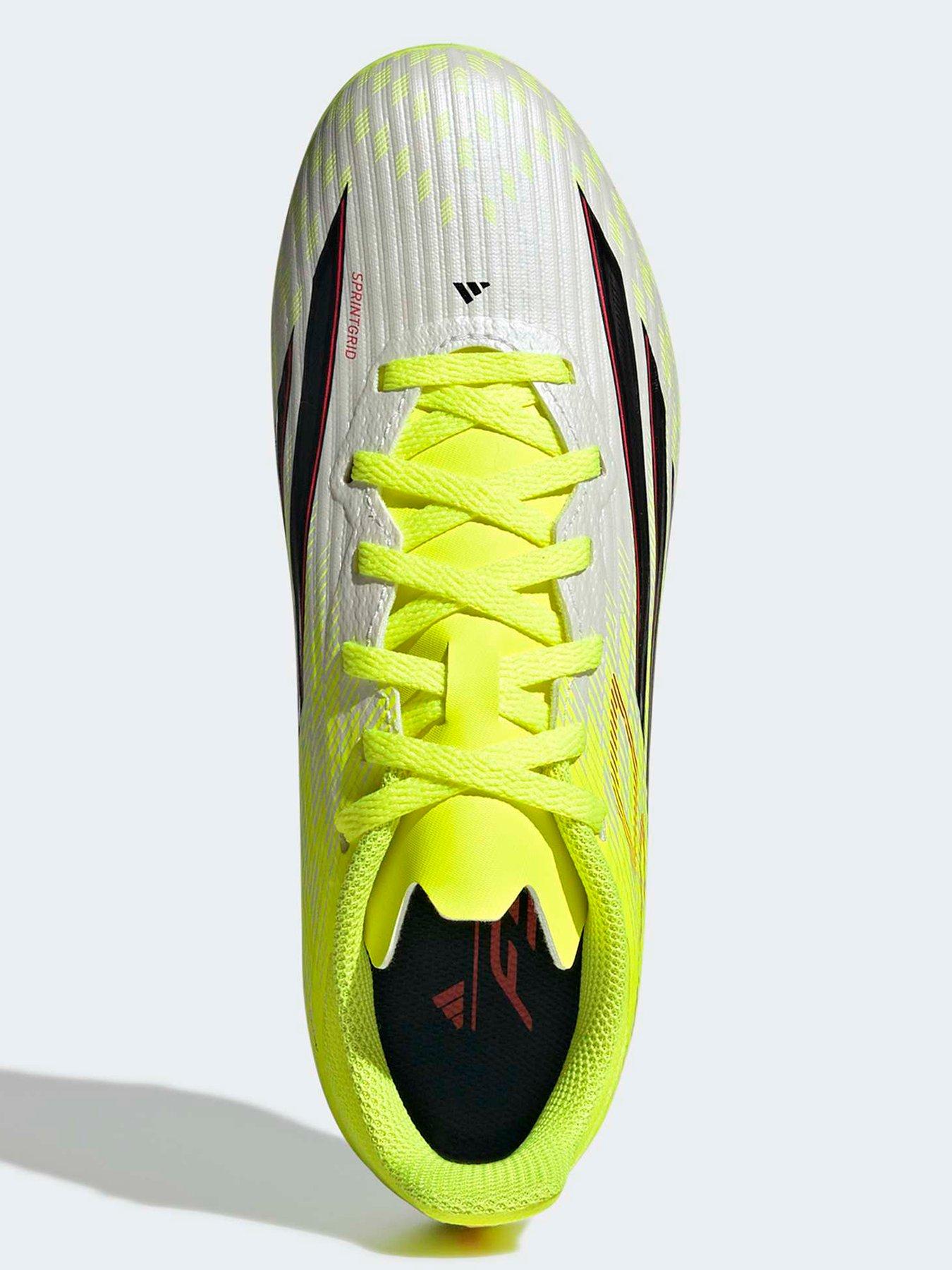 Image 4 of 6 of adidas Junior F50 League Firm Ground Football Boot - Yellow