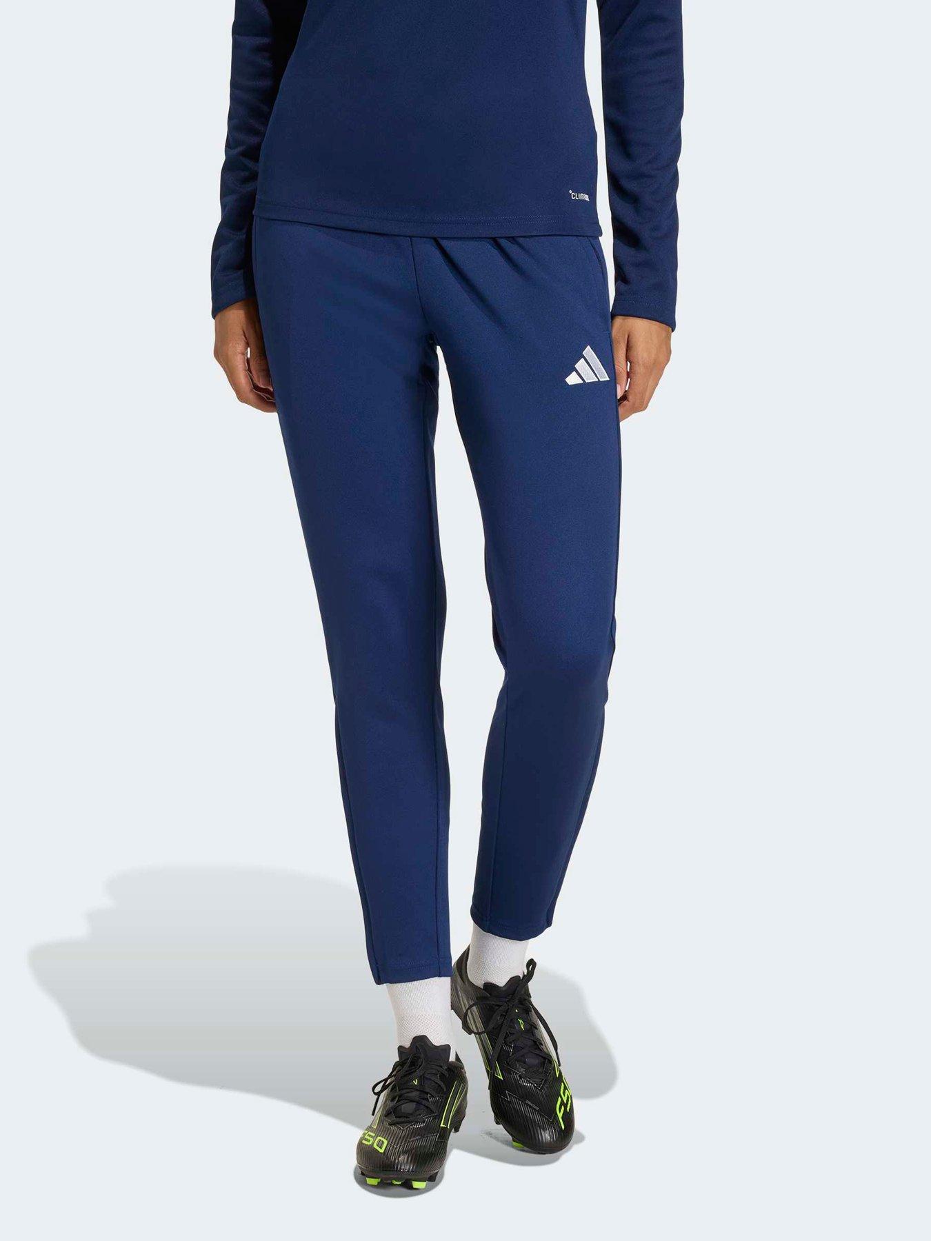 adidas Womens Entrada 26 Football Tracksuit Bottoms - Navy