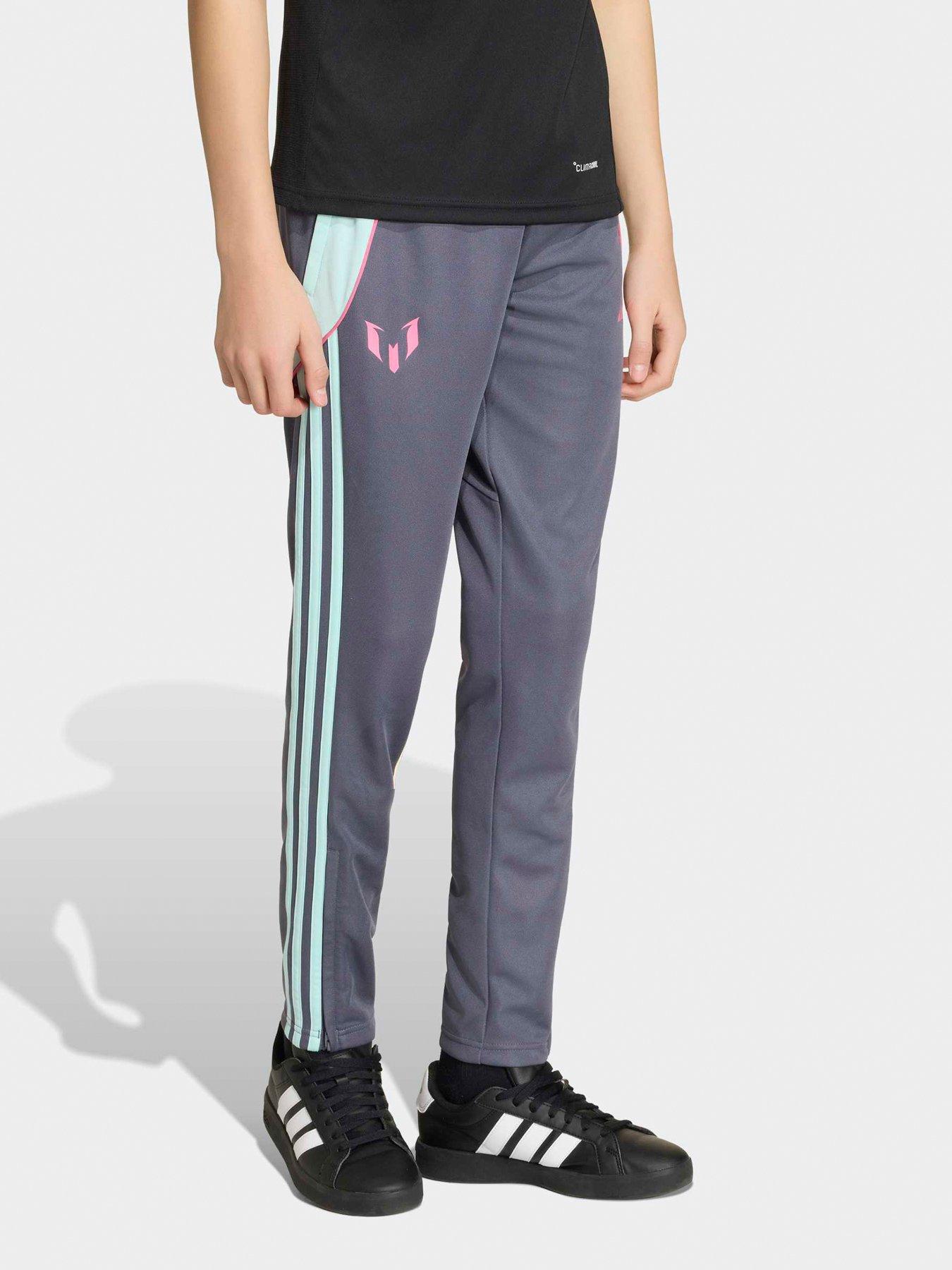 adidas Junior Messi Football Training Pants - Blue