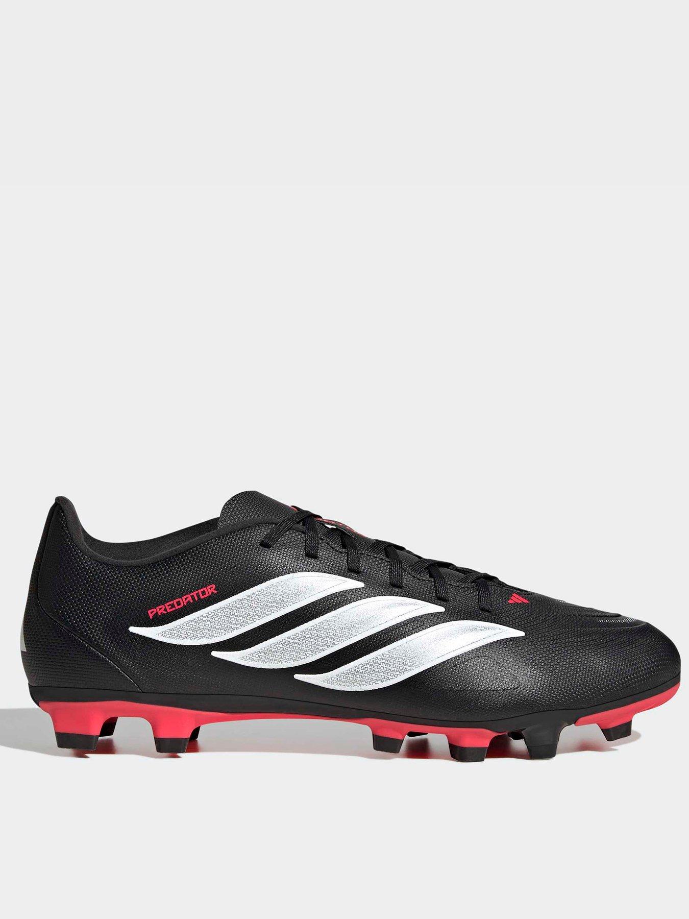 Image 1 of 7 of adidas Mens Predator Club Firm Ground Football Boot - Black