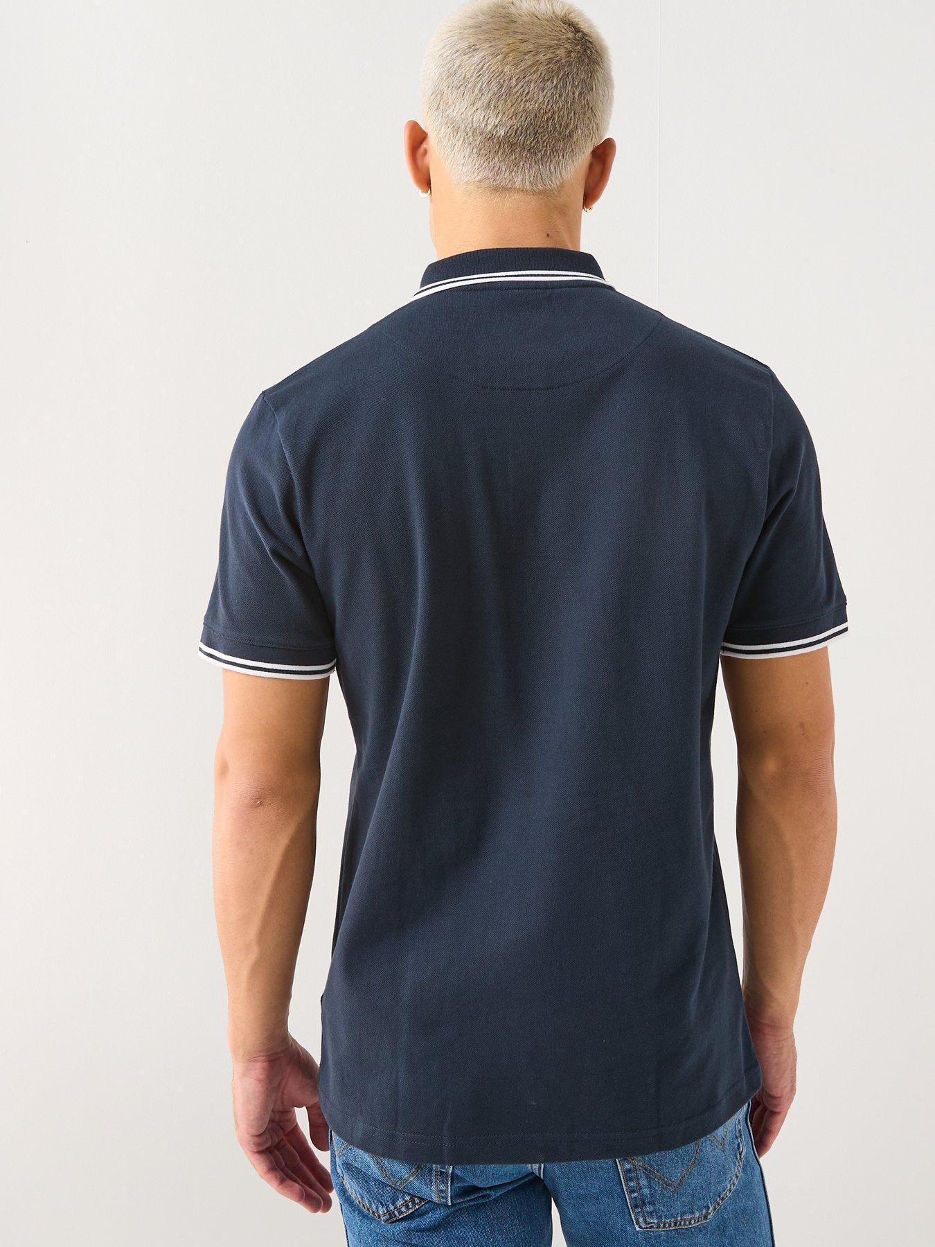  image of pretty-green-barton-polo-shirt-navy