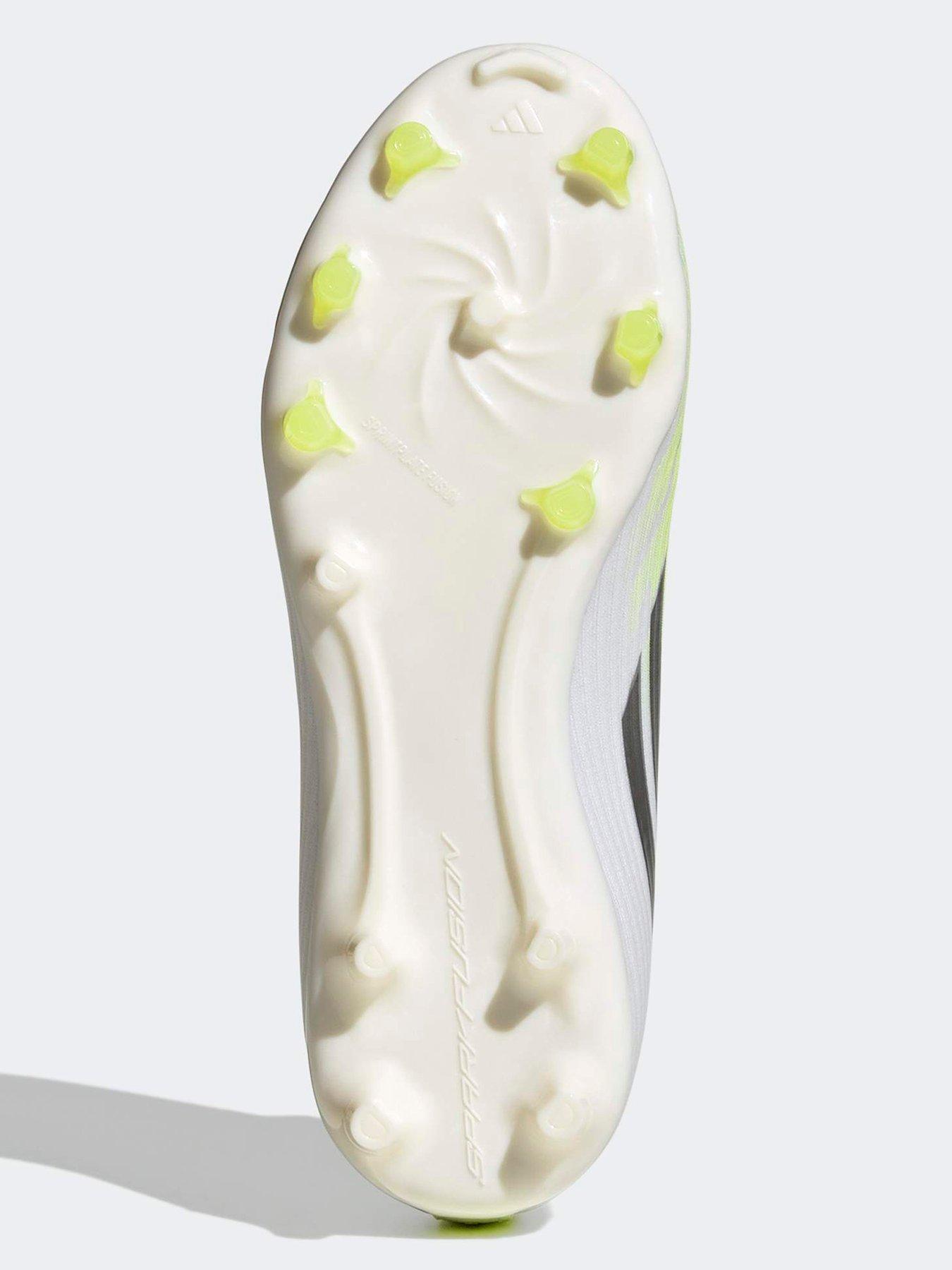 Image 5 of 6 of adidas Girls F50 Sparkfusion League Firm Ground Football Boot - White
