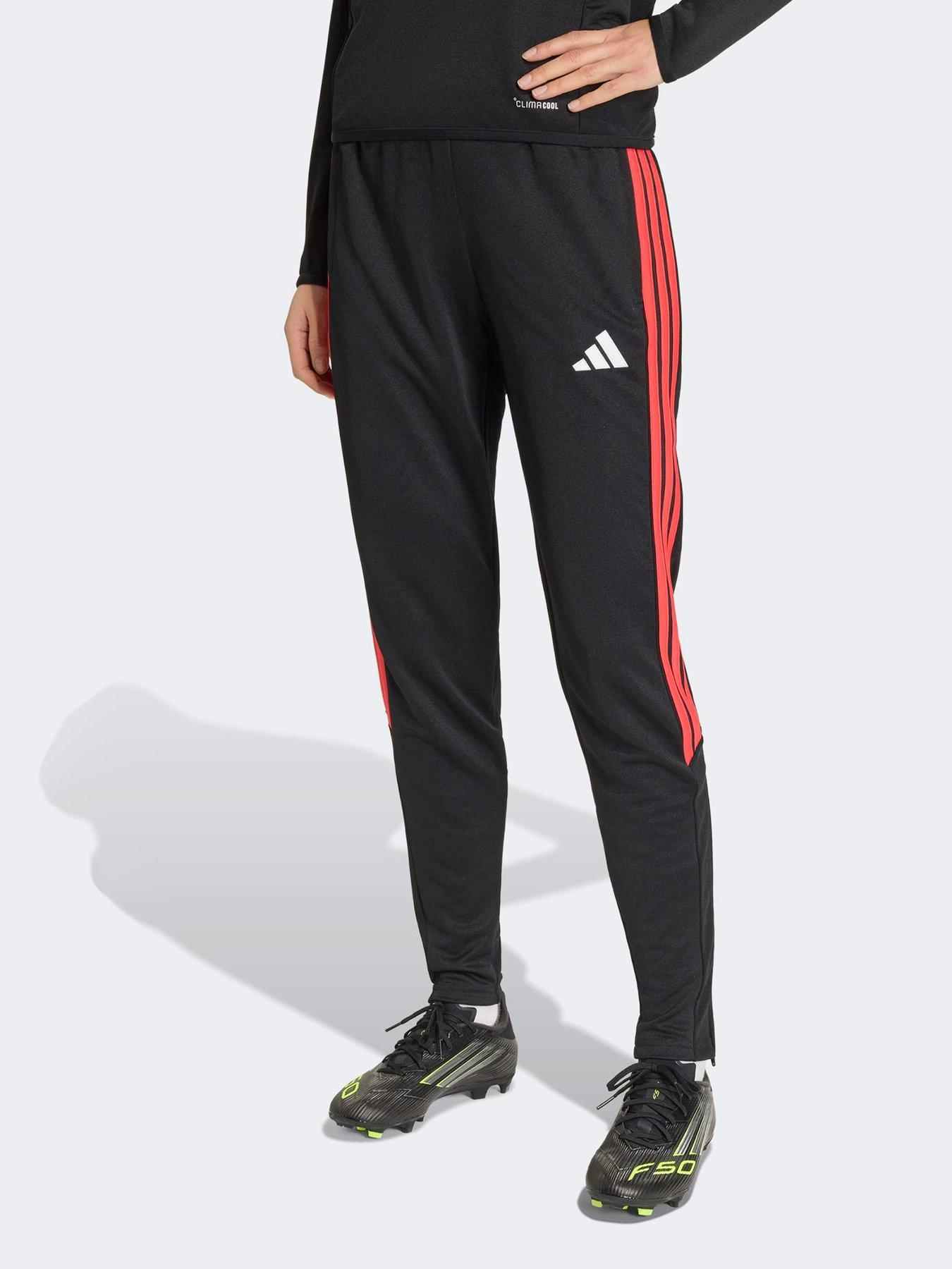 adidas Womens Tiro 26 Football Tracksuit Bottom - Black