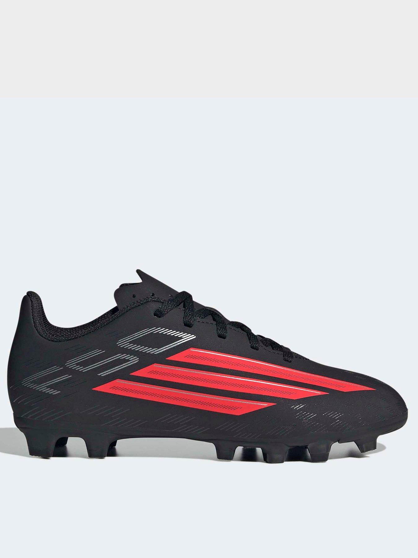 adidas Junior F50 Club Firm Ground Football Boot - Black