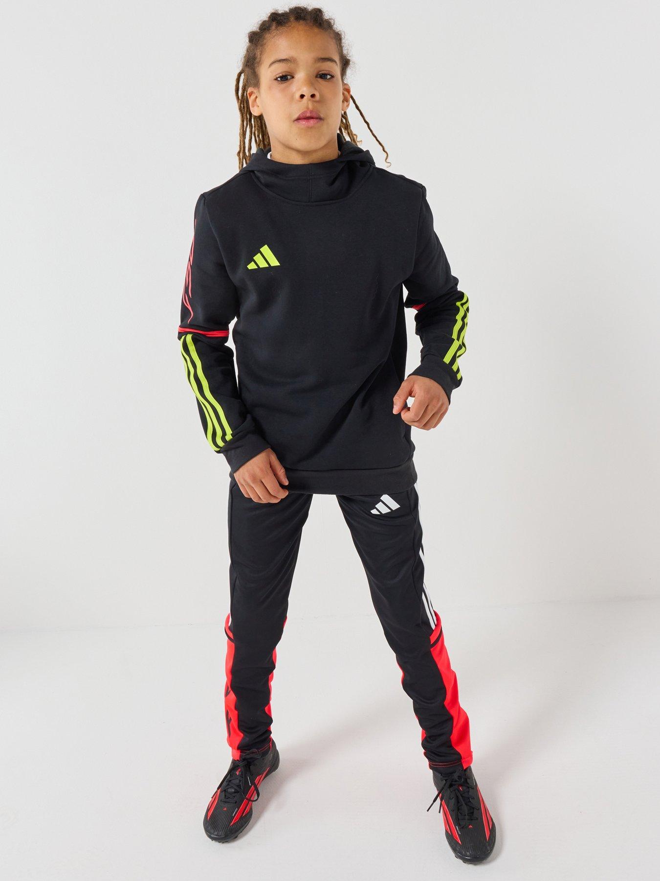 adidas Junior F50 Squadra Football Hoodie - Black