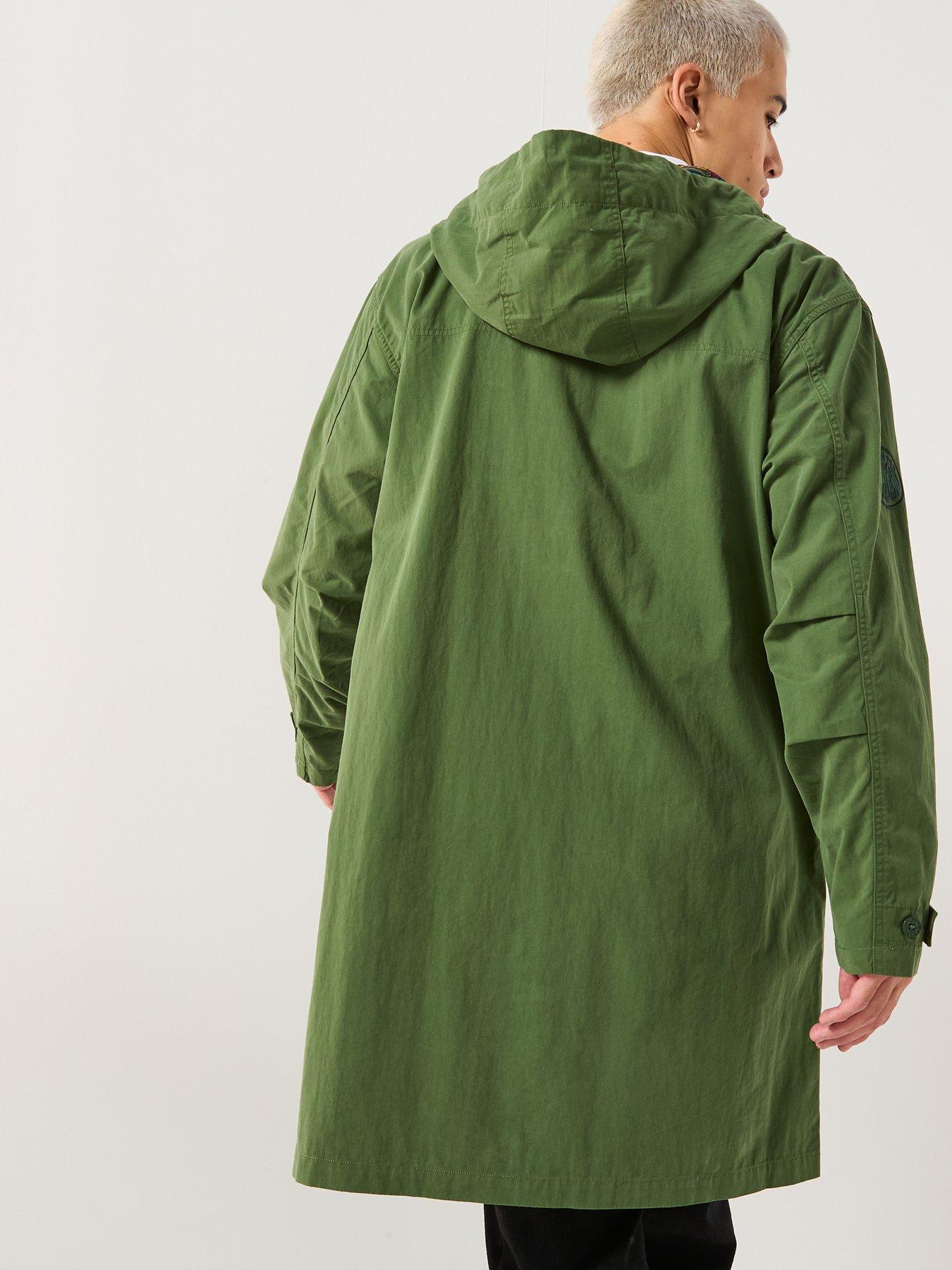  image of pretty-green-feltham-parka-coat-khaki