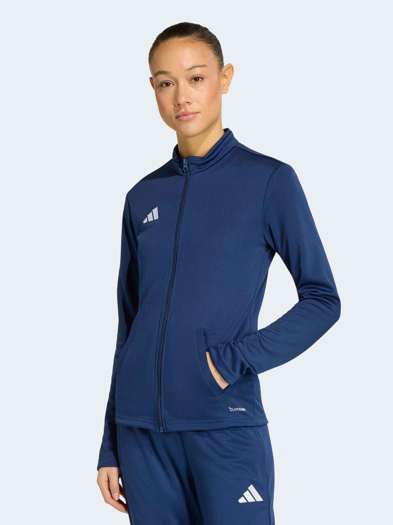Image 1 of 5 of adidas Womens Entrada 26 Football Tracksuit Top - Navy