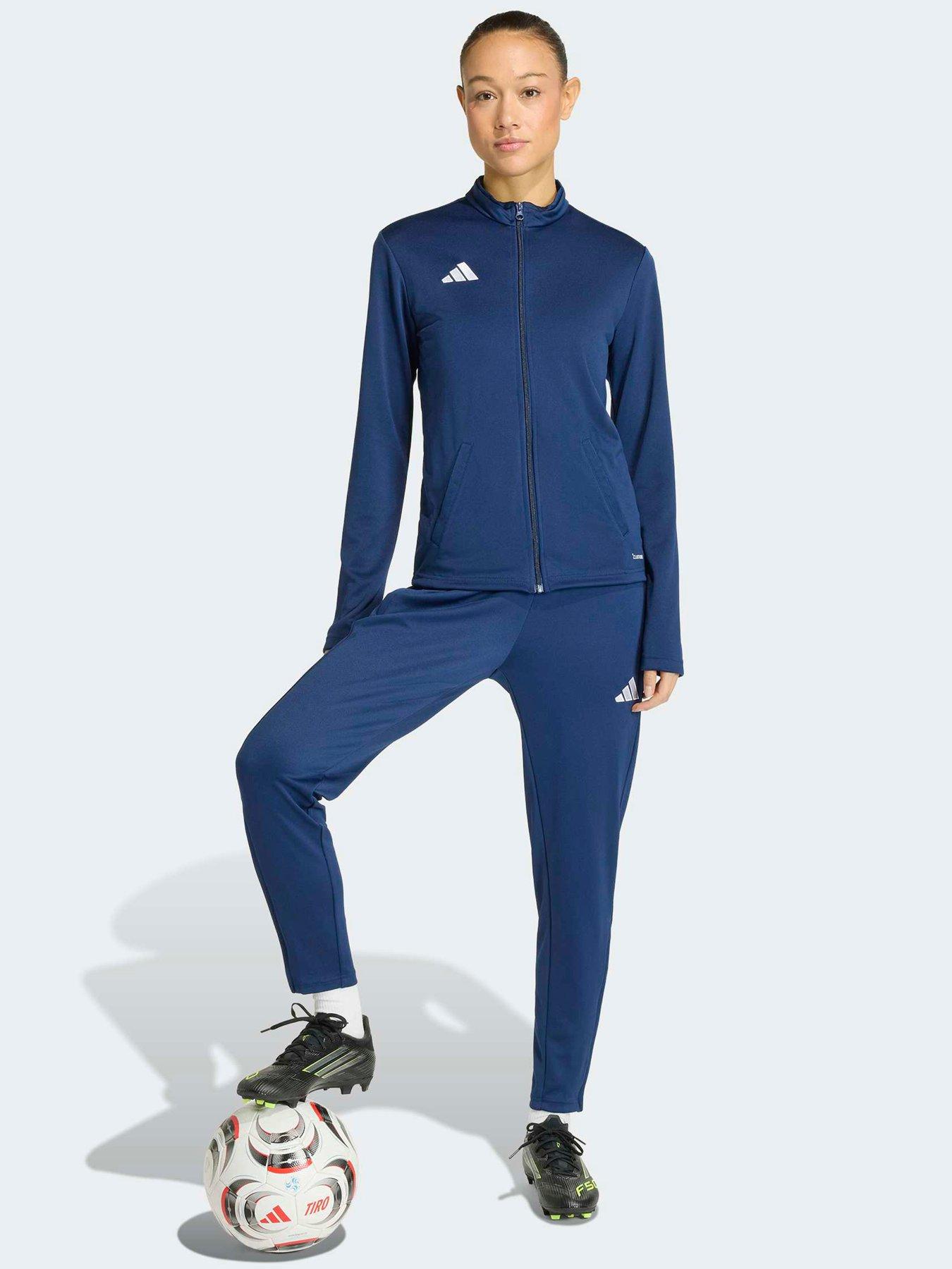 Image 3 of 5 of adidas Womens Entrada 26 Football Tracksuit Top - Navy