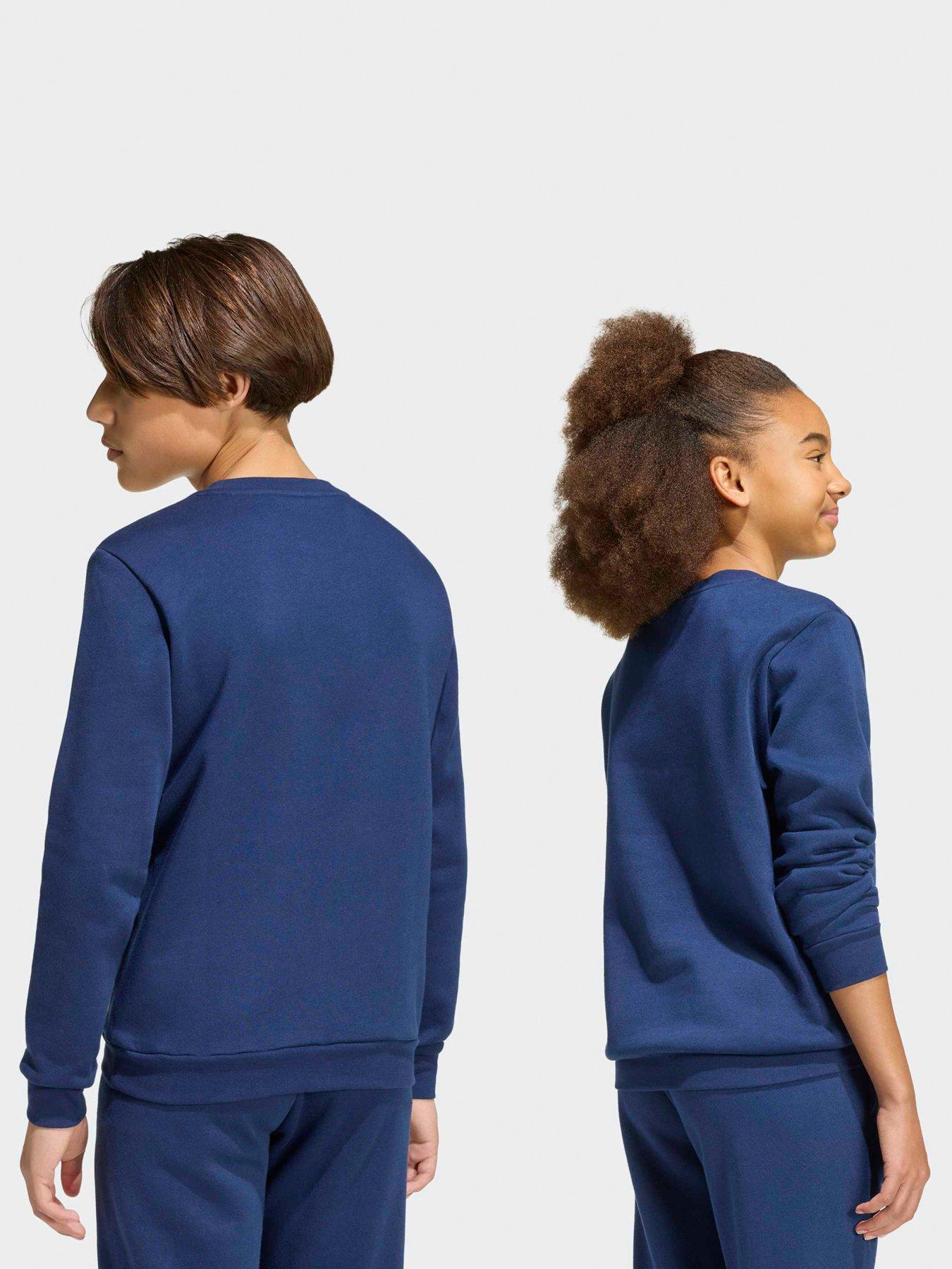 Image 2 of 6 of adidas Junior Entrada 26 Sweatshirt - Navy