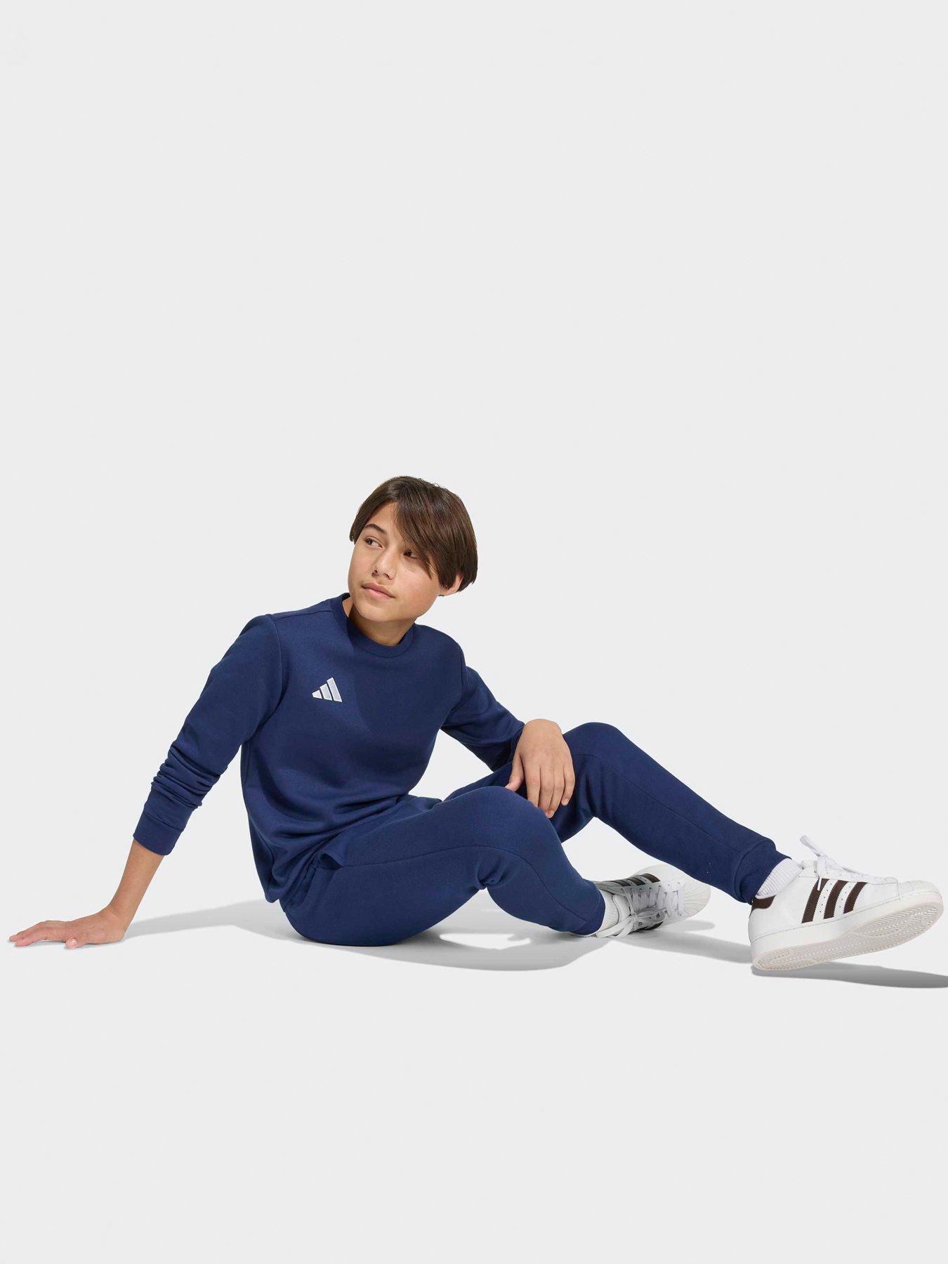 Image 3 of 6 of adidas Junior Entrada 26 Sweatshirt - Navy