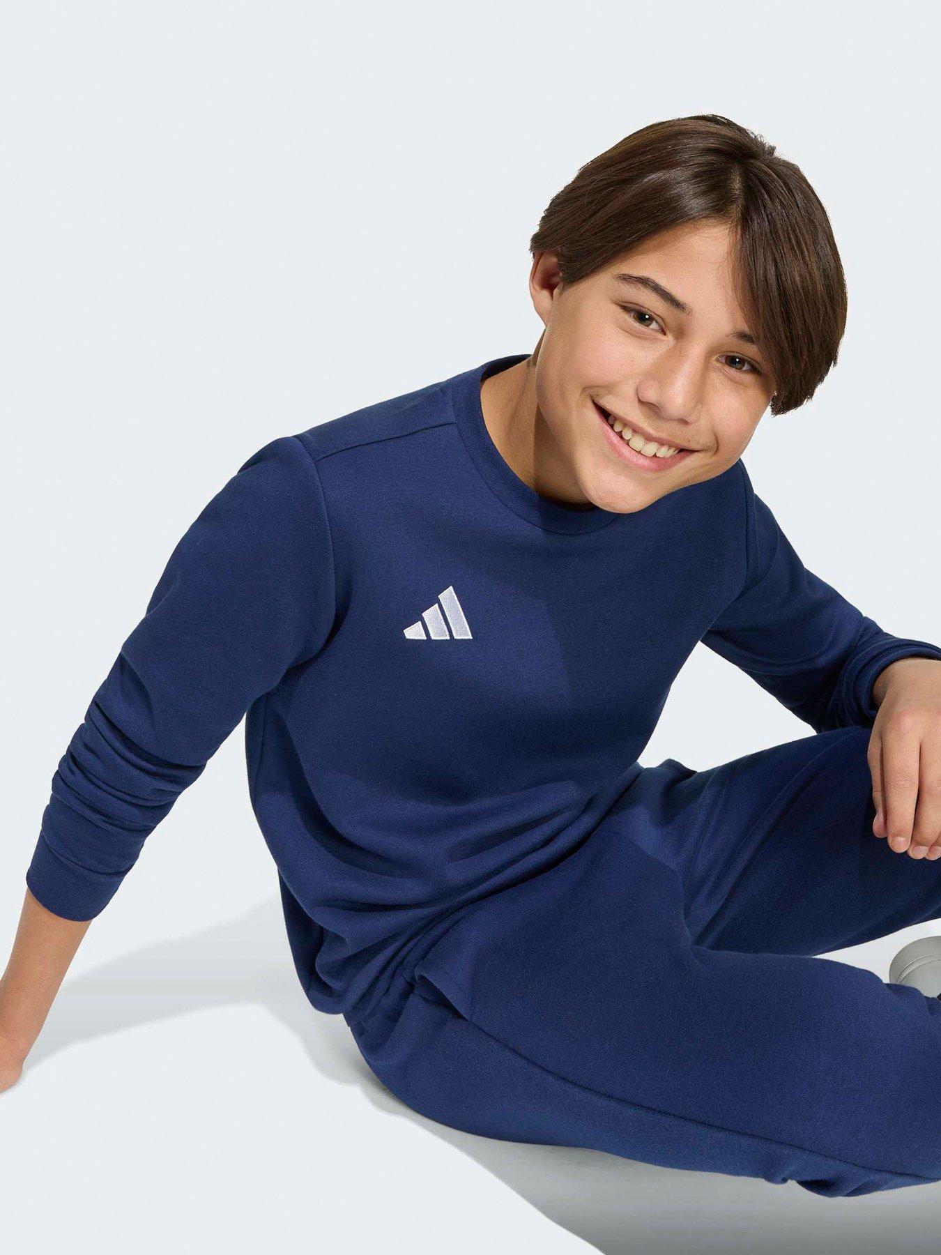 Image 4 of 6 of adidas Junior Entrada 26 Sweatshirt - Navy