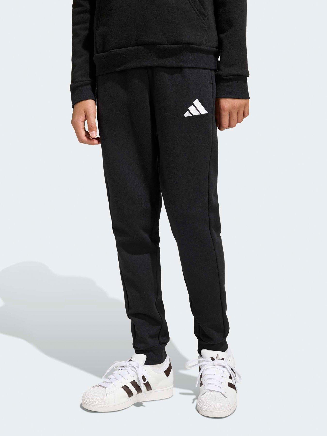 adidas Junior Entrada 26 Football Tracksuit Bottom - Black