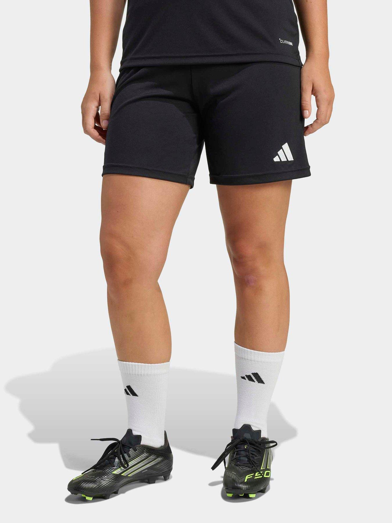 adidas Womens Entrada 26 Football Training Shorts - Black