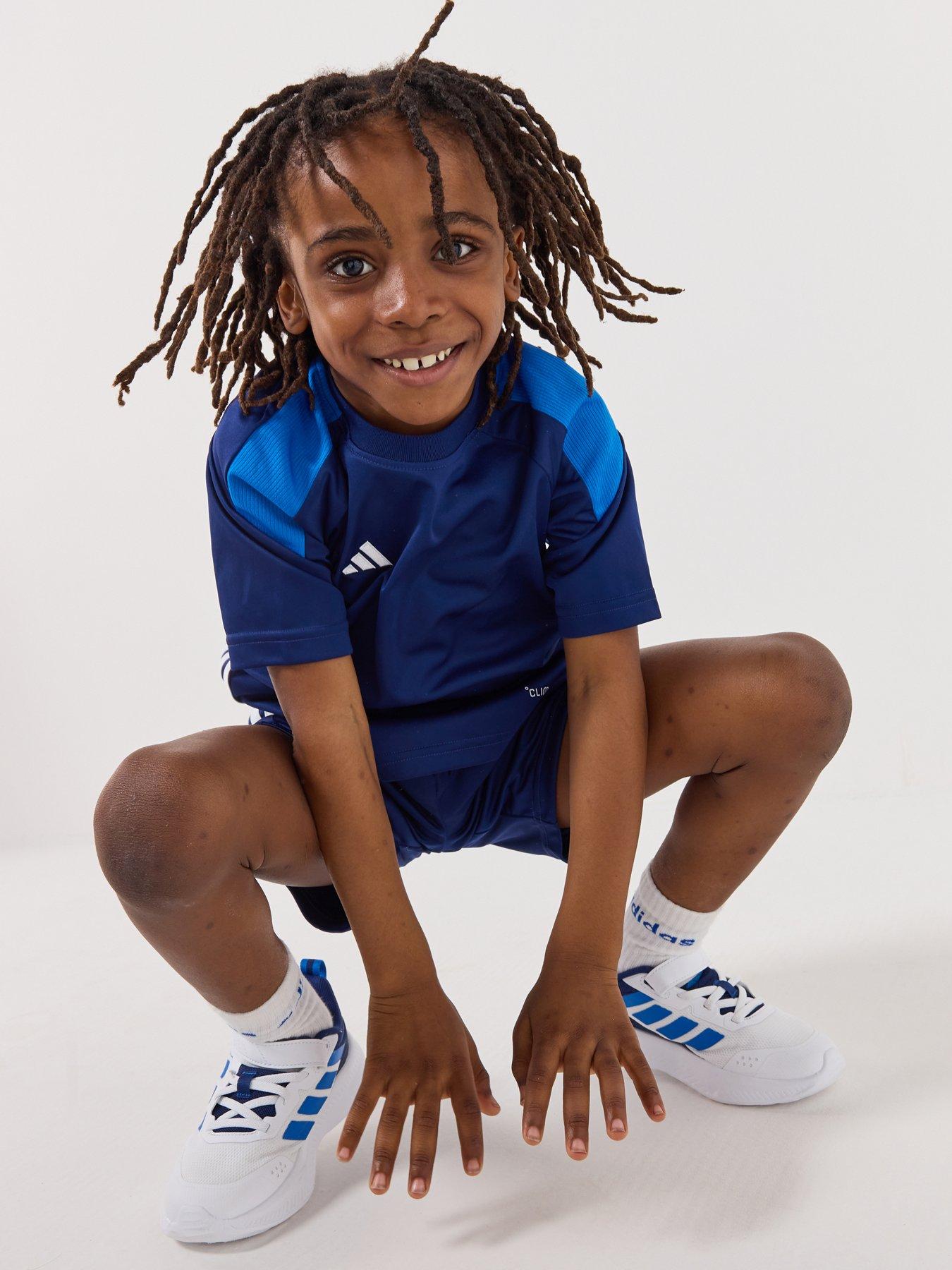 Image 5 of 7 of adidas Junior Tiro Football Training Mini Kit - Dark Blue
