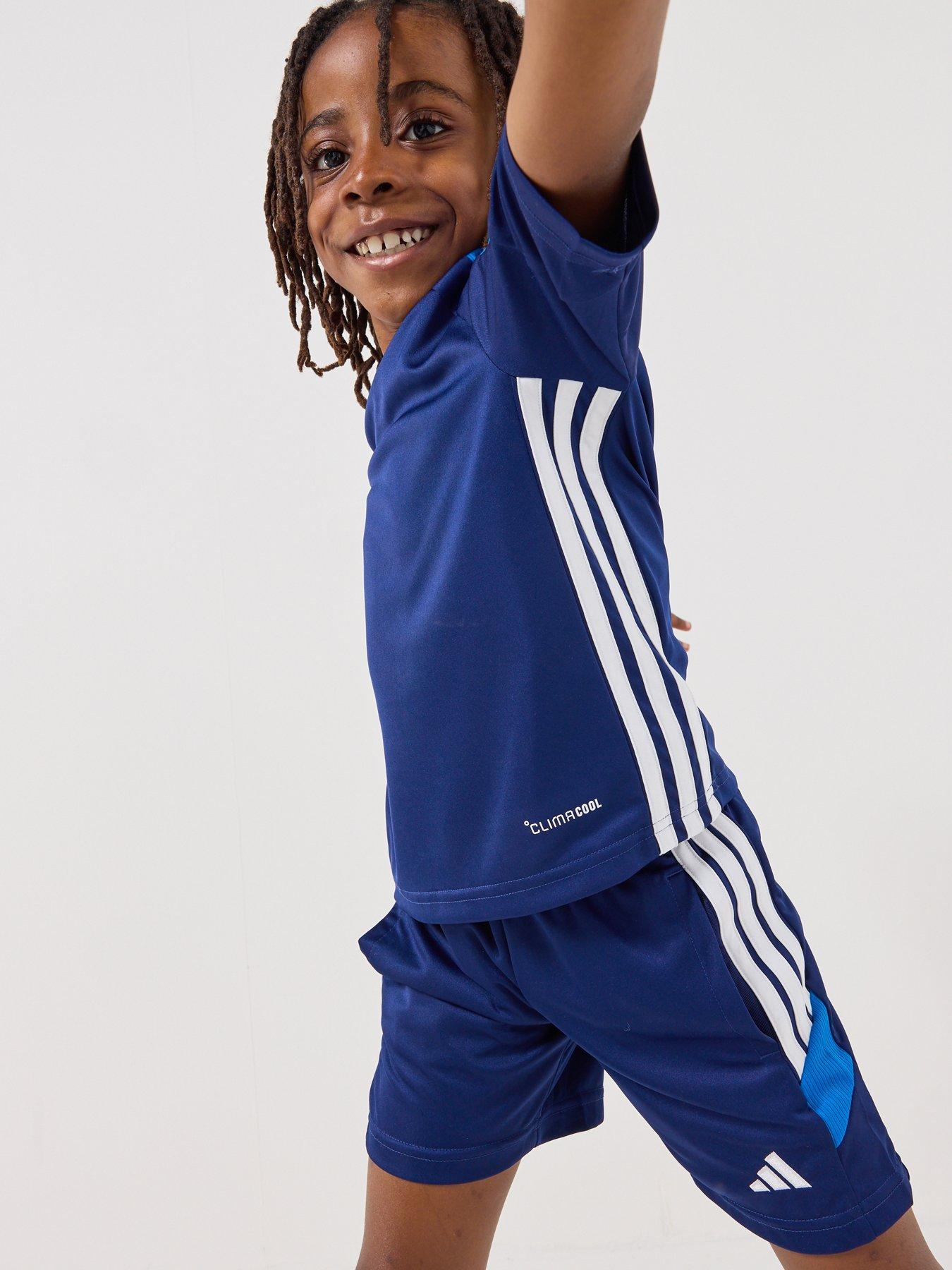 Image 6 of 7 of adidas Junior Tiro Football Training Mini Kit - Dark Blue