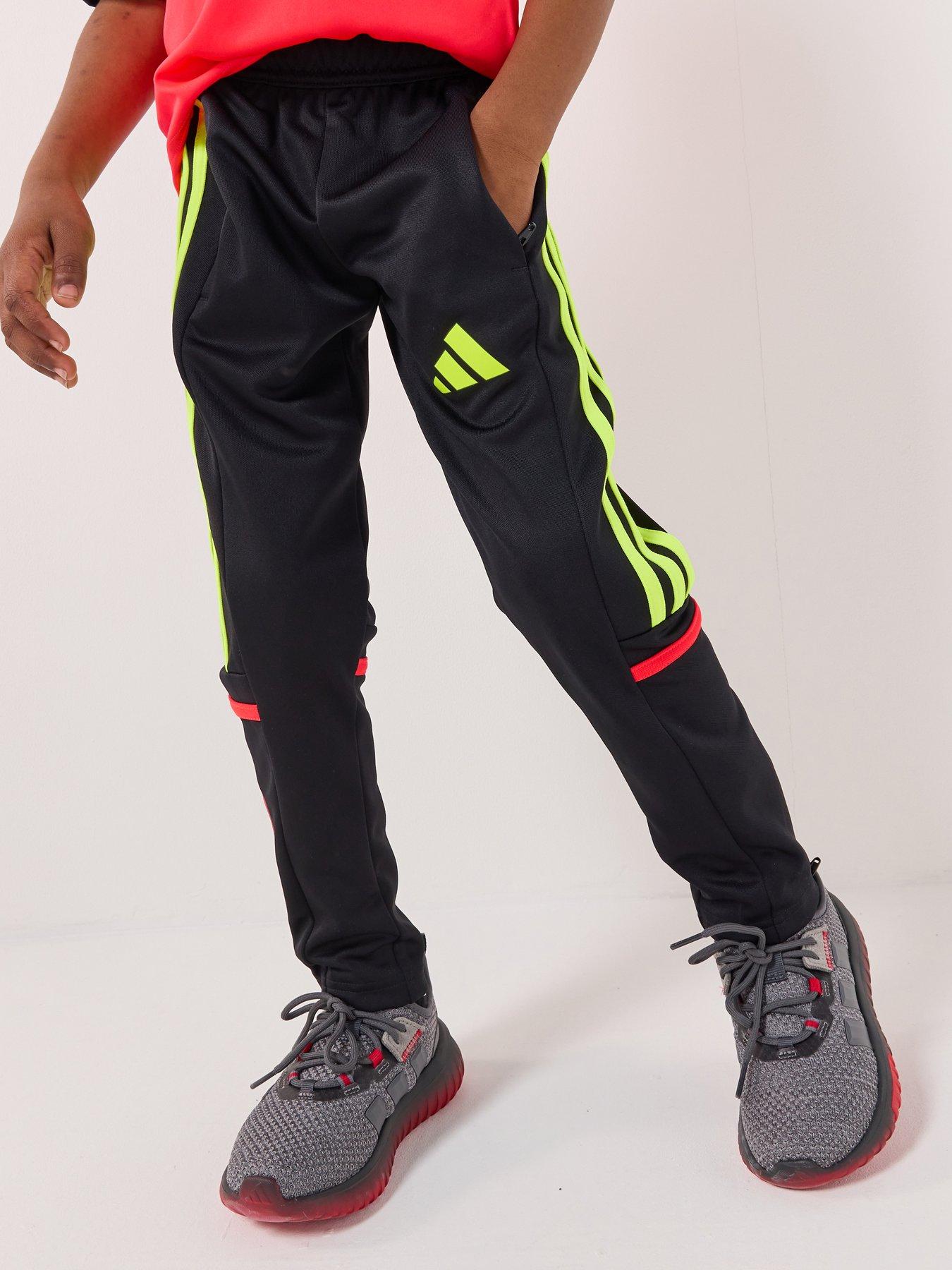 adidas Junior F50 Squadra Football Tracksuit Bottoms - Black