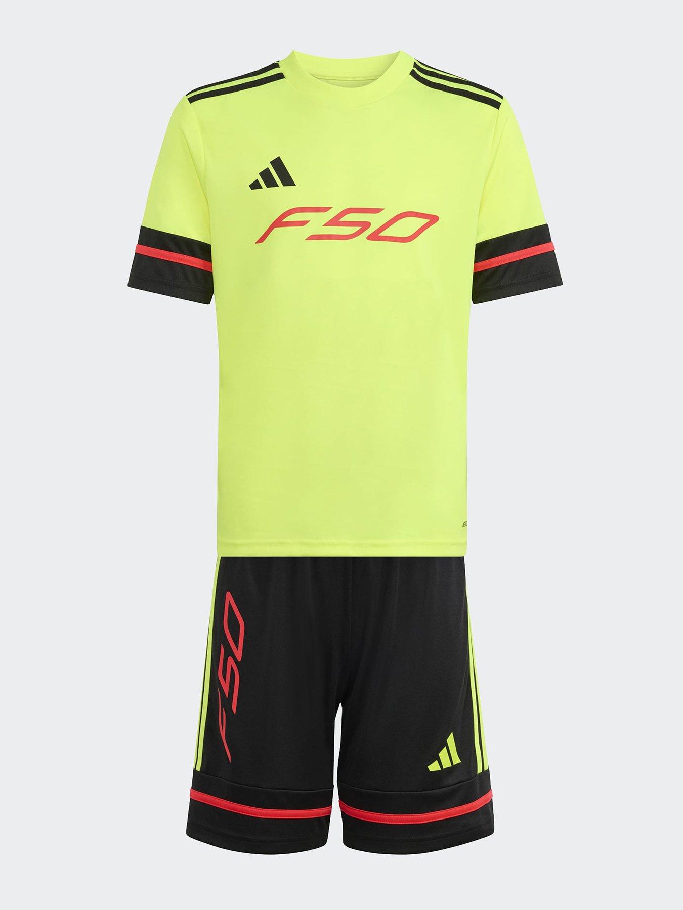 adidas Junior F50 Football Training Jersey - Yellow