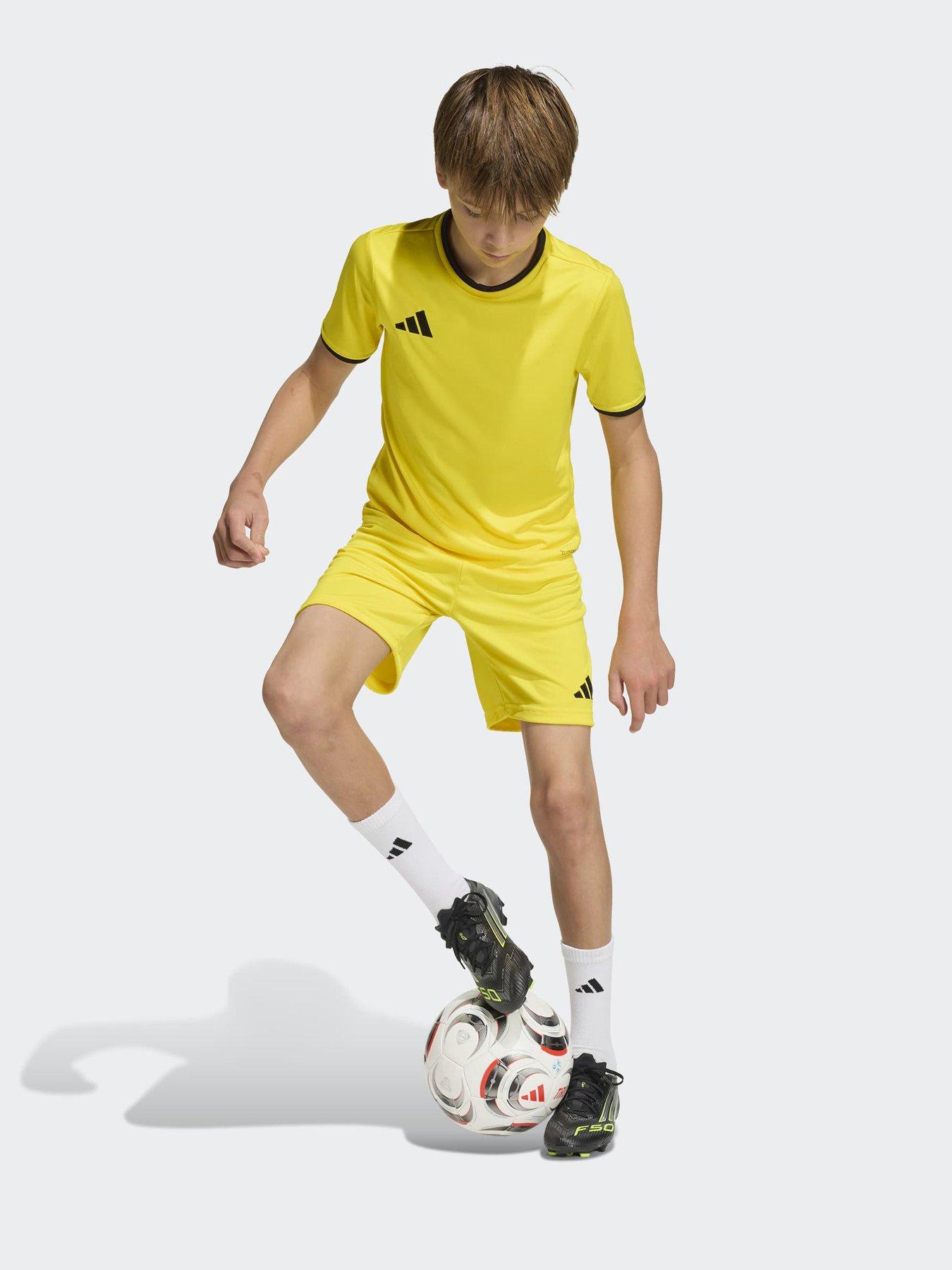  image of adidas-junior-entrada-26-training-shorts-yellow