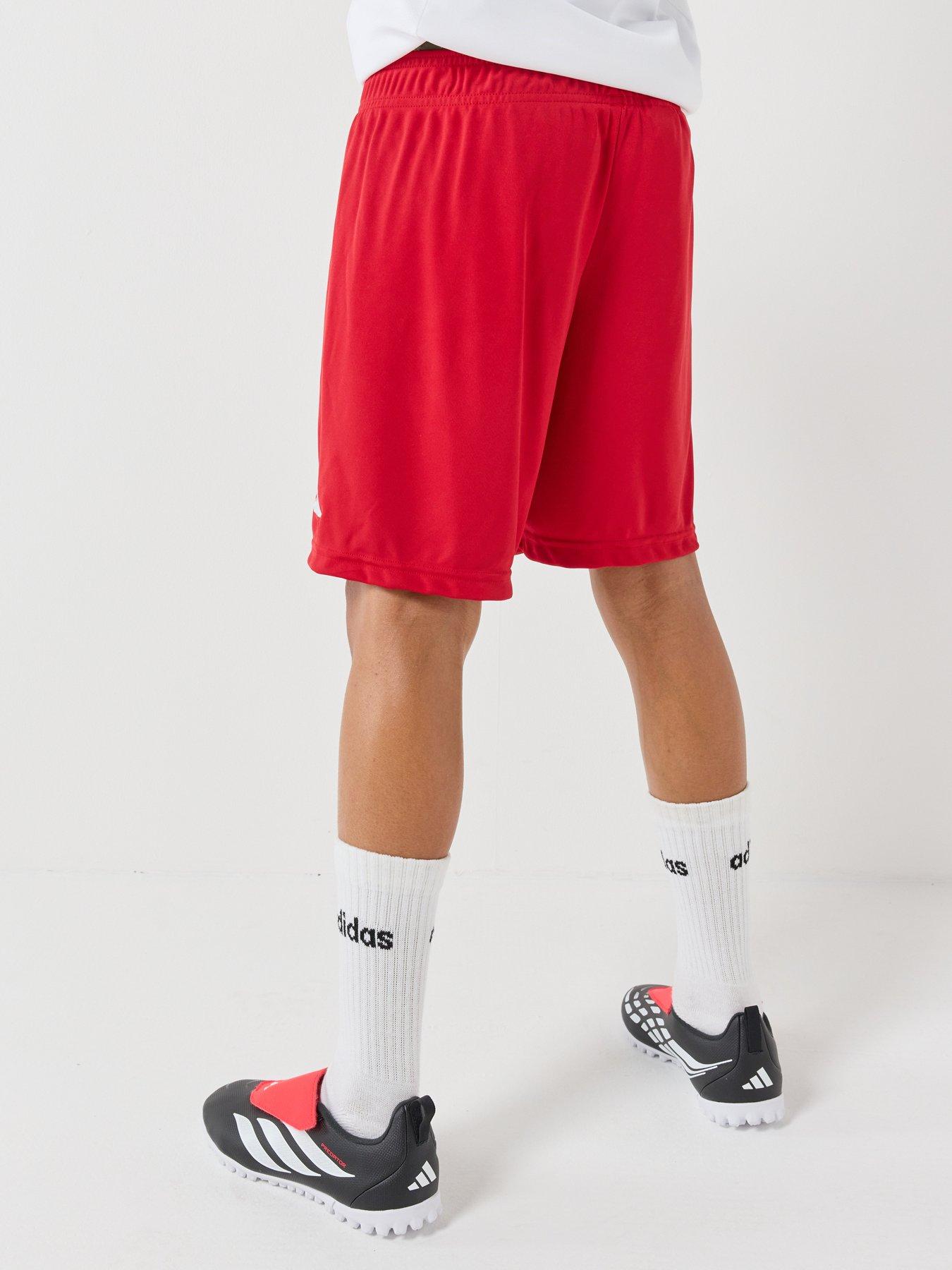 Image 2 of 6 of adidas Junior Entrada 26 Training Shorts - Red