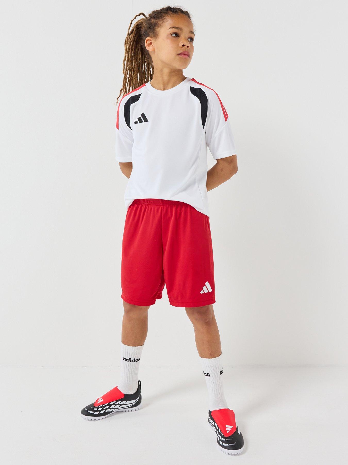 Image 6 of 6 of adidas Junior Entrada 26 Training Shorts - Red